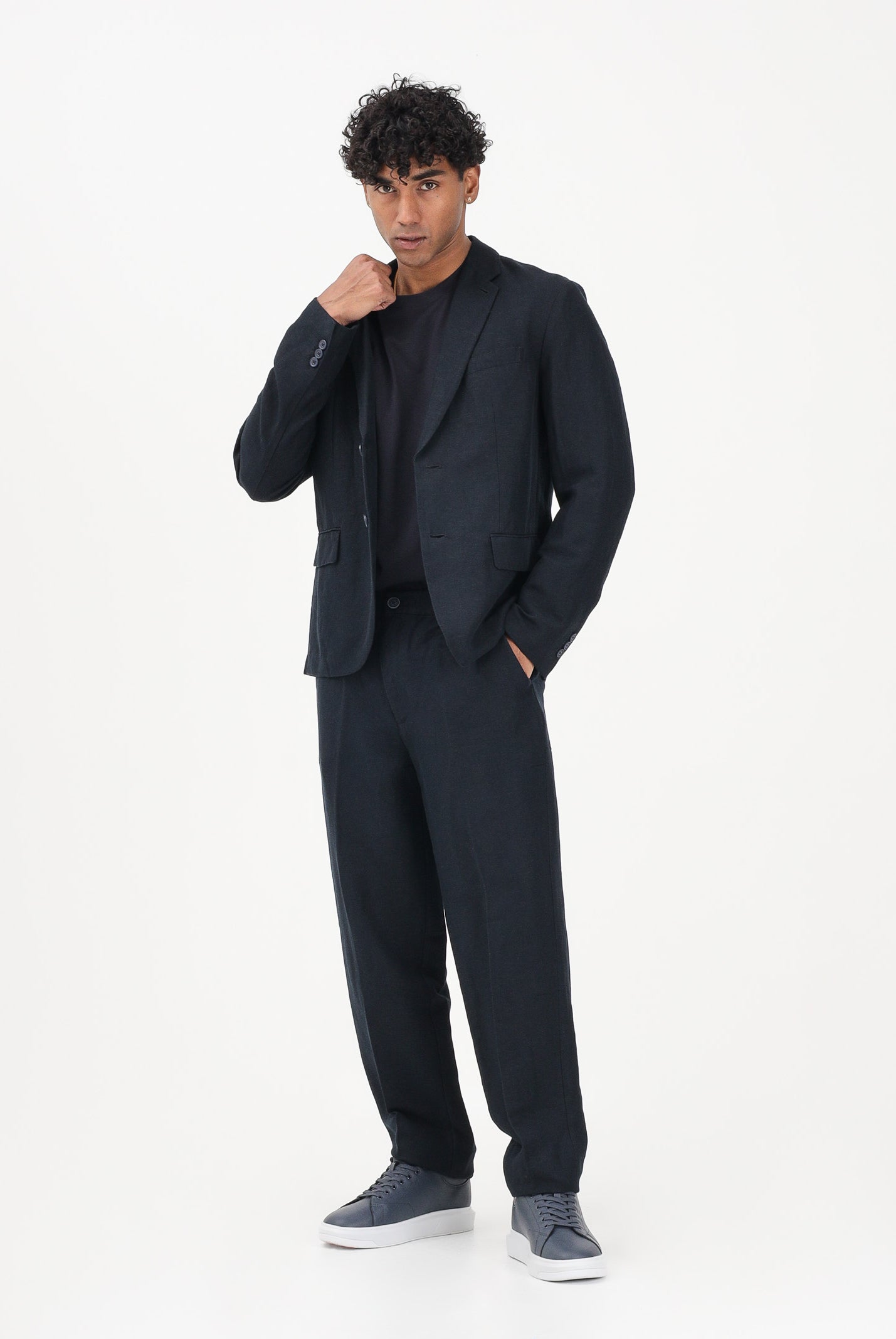 ARMANI EXCHANGE Pantalone elegante blu da uomo 8NZP15ZNFNZ 1583 ARMANI EXCHANGE