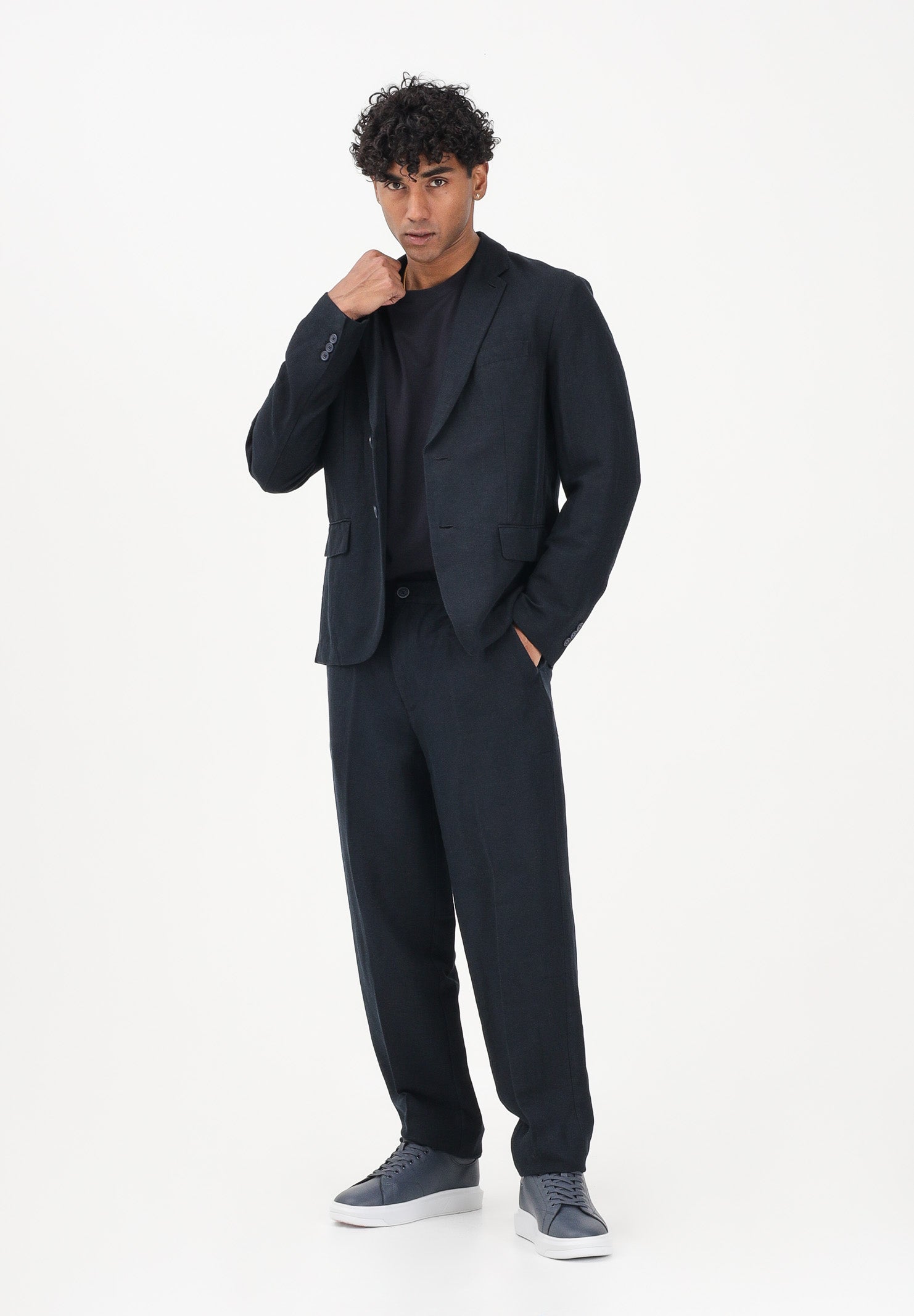 ARMANI EXCHANGE Pantalone elegante blu da uomo 8NZP15ZNFNZ 1583 ARMANI EXCHANGE