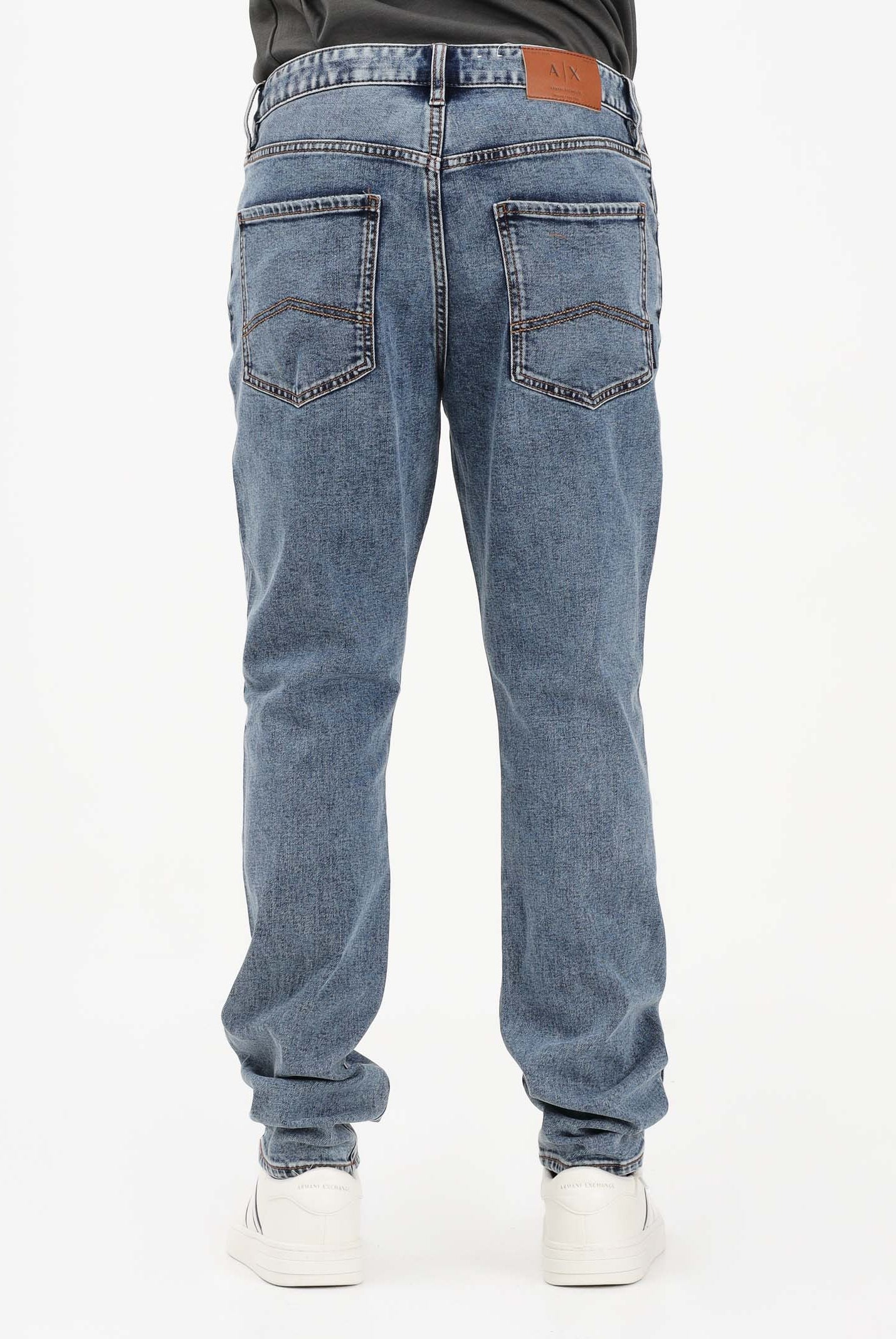 ARMANI EXCHANGE Jeans in denim chiaro da uomo XM000070AF24465 MB001 ARMANI EXCHANGE