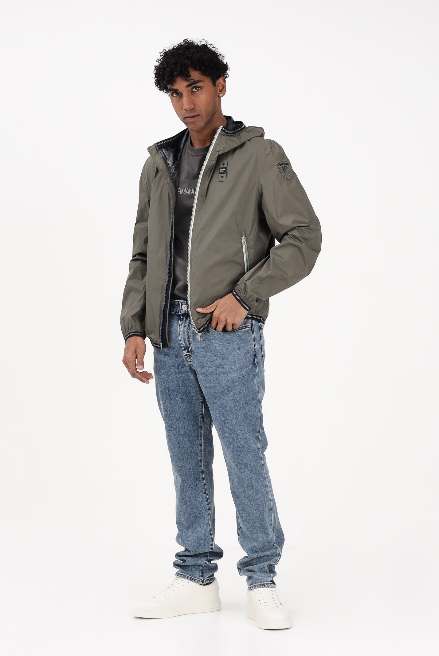 ARMANI EXCHANGE Jeans in denim chiaro da uomo XM000070AF24465 MB001 ARMANI EXCHANGE