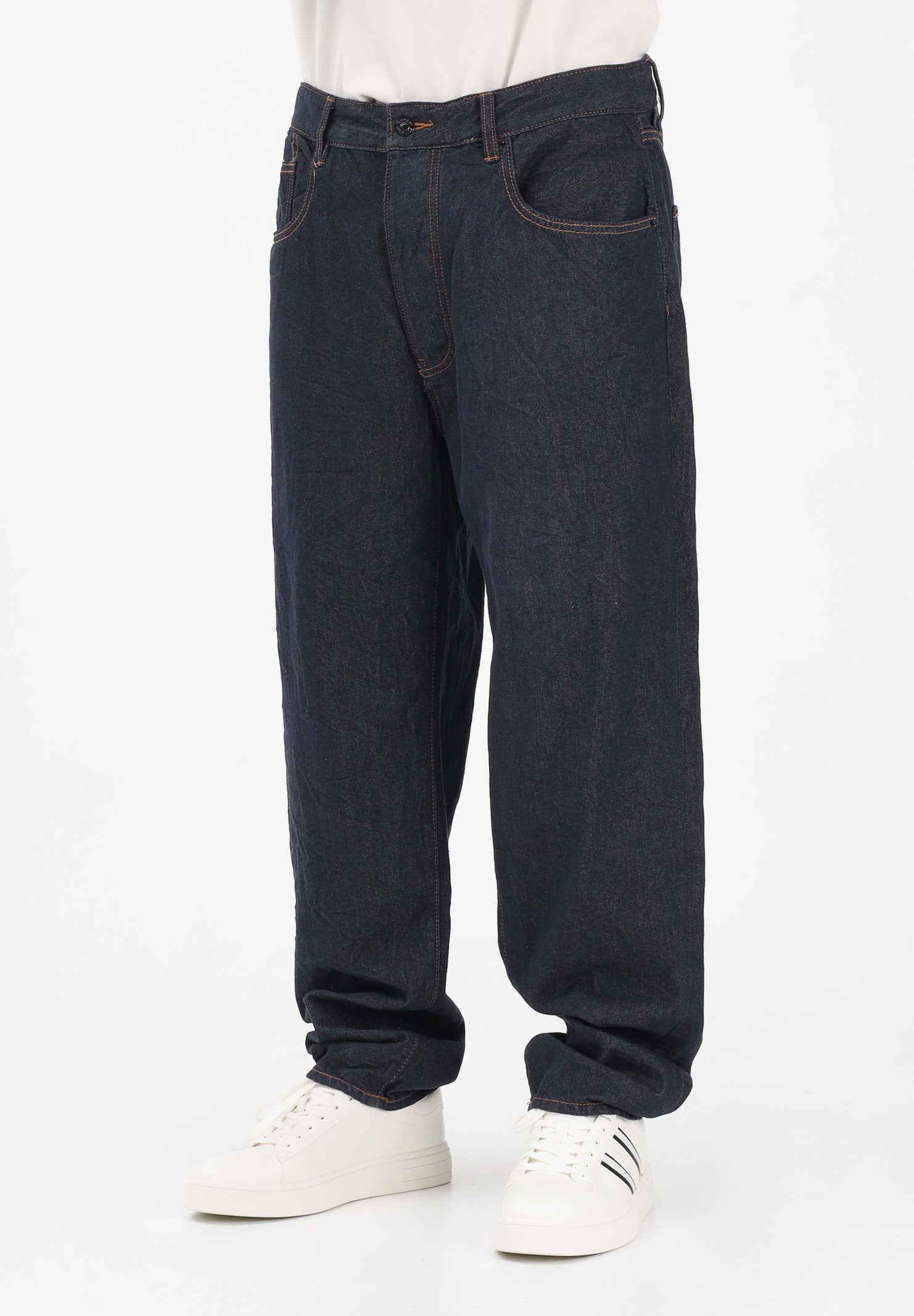 ARMANI EXCHANGE Jeans in denim blu da uomo XM000075AF22508 MB001 ARMANI EXCHANGE