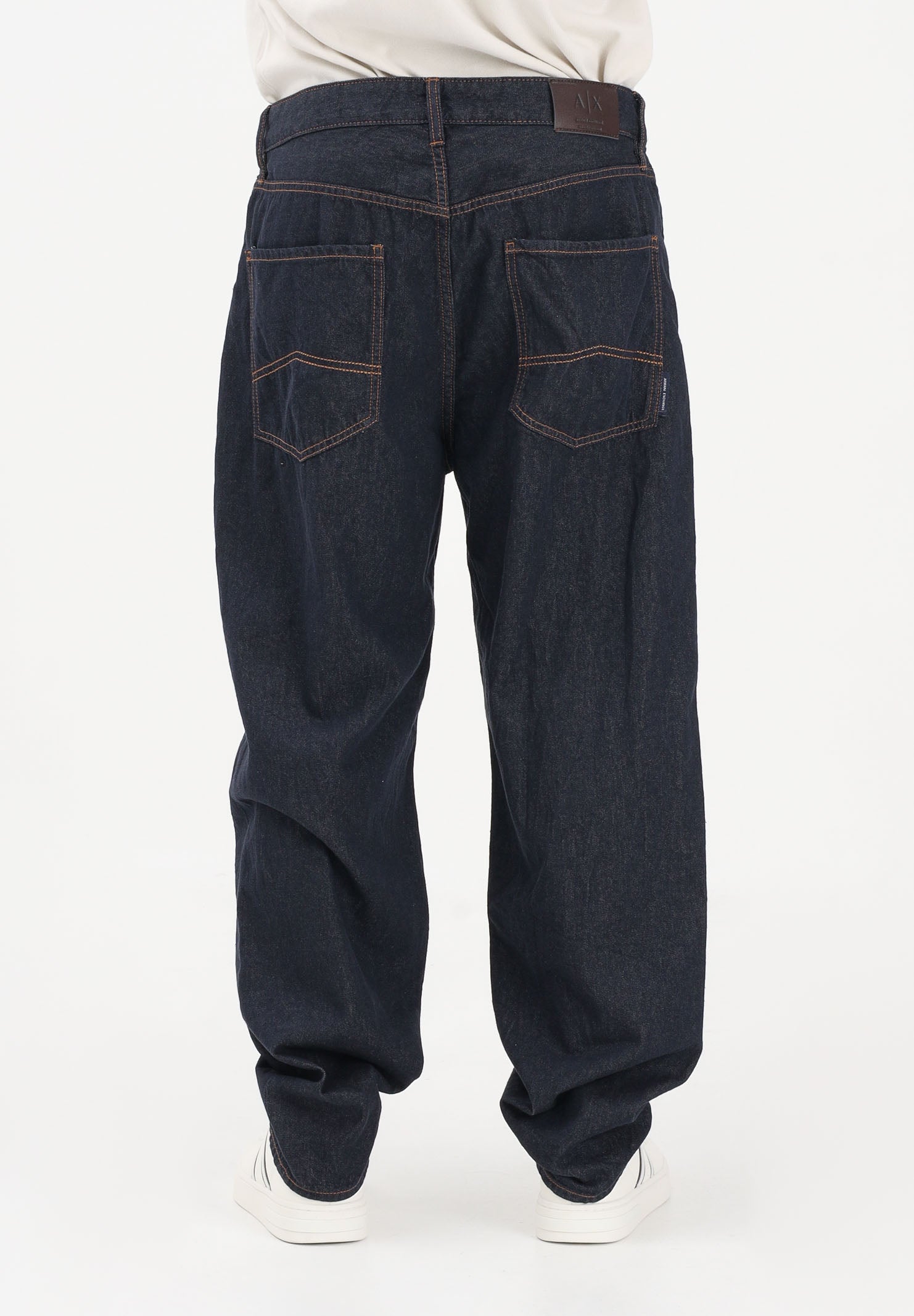 ARMANI EXCHANGE Jeans in denim blu da uomo XM000075AF22508 MB001 ARMANI EXCHANGE