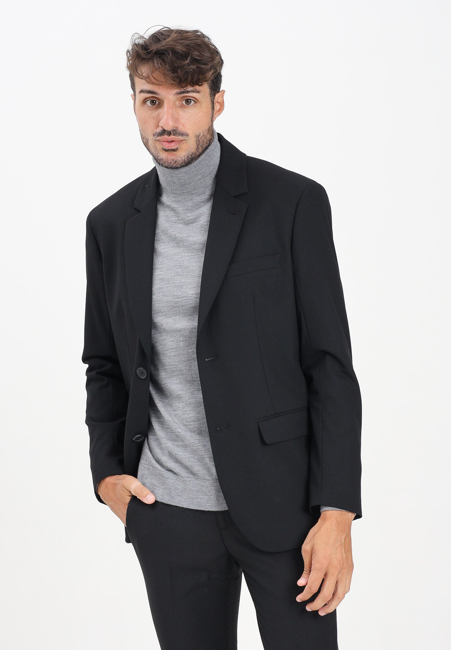 ARMANI EXCHANGE Giacca nera da uomo XM001198AF16678 UC001 ARMANI EXCHANGE