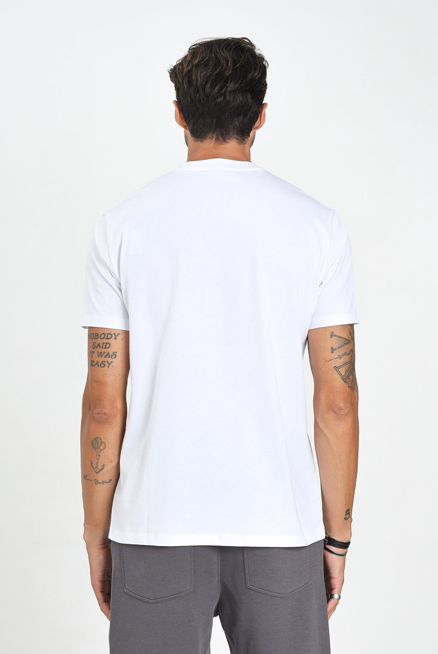 ARMANI EXCHANGE T-shirt a manica corta bianca da uomo con stampa logo XM001281AF10361 U0002 ARMANI EXCHANGE