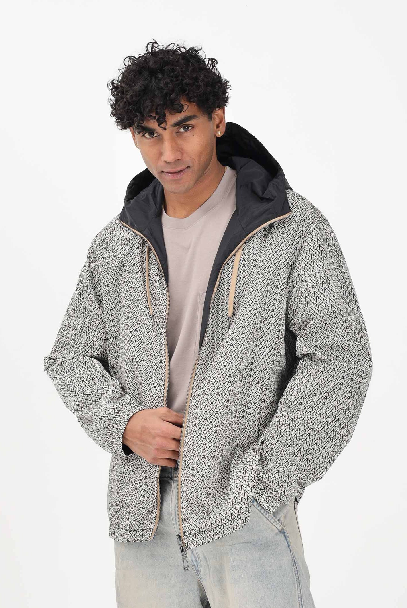 ARMANI EXCHANGE Giacca a vento reversibile multicolore da uomo XM001830AF18579 M0245 ARMANI EXCHANGE