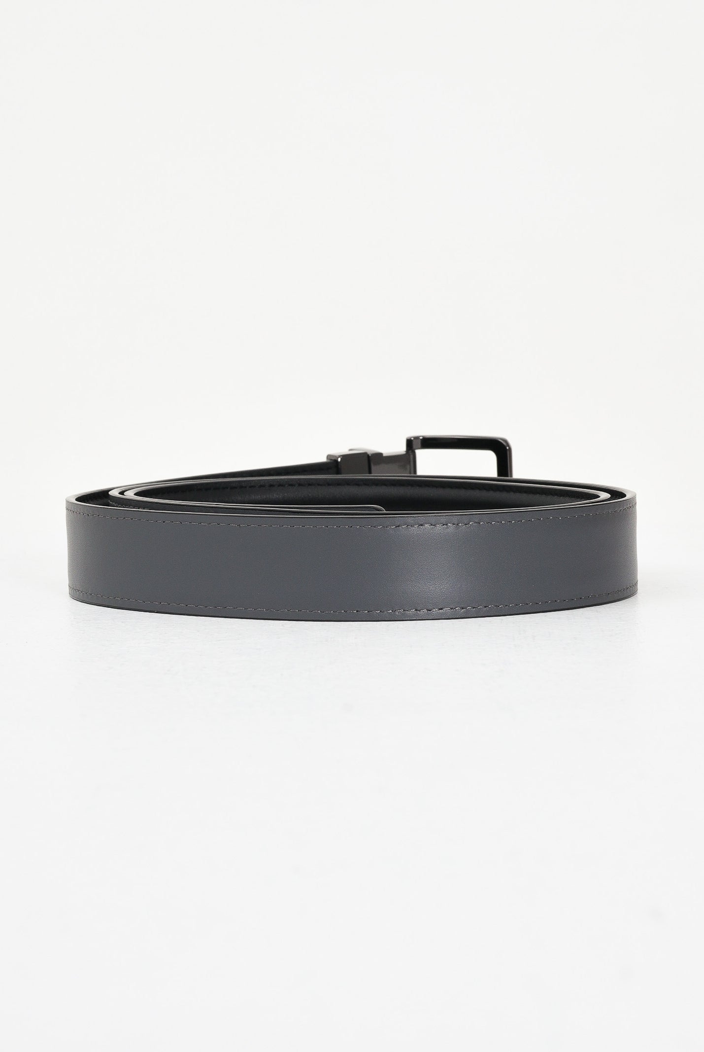 ARMANI EXCHANGE Cintura reversibile nera e grigia da uomo XM001932AF19019 MC225 ARMANI EXCHANGE
