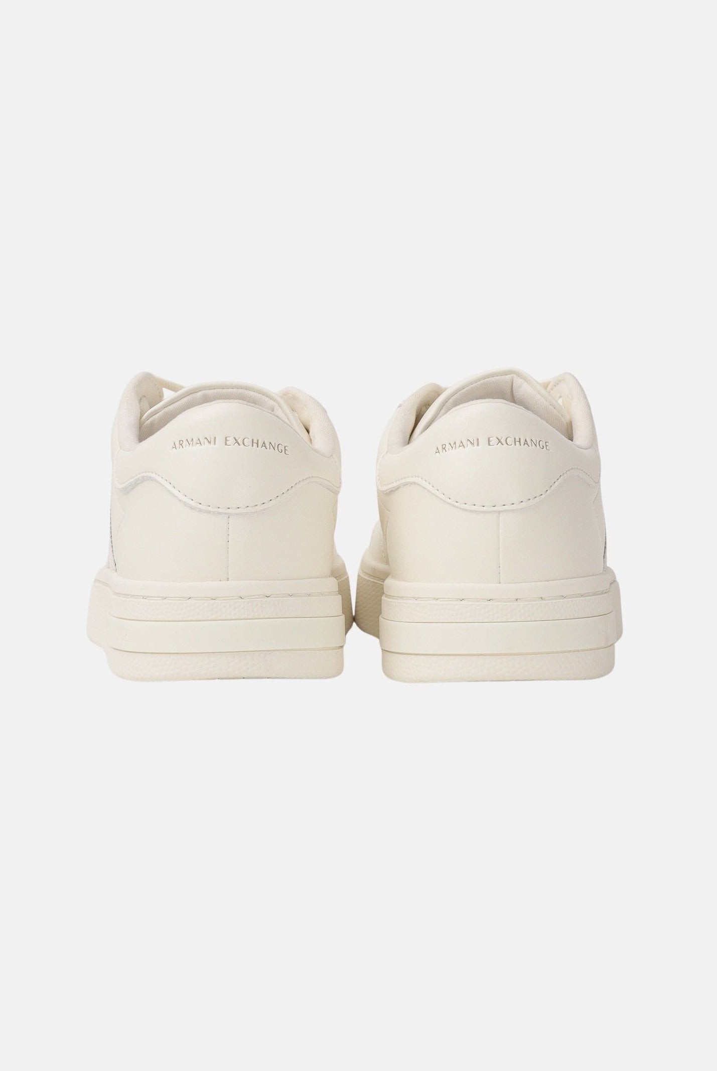 ARMANI EXCHANGE Sneakers panna da uomo con bande laterali e logo XM002198AF21421 M0017 ARMANI EXCHANGE