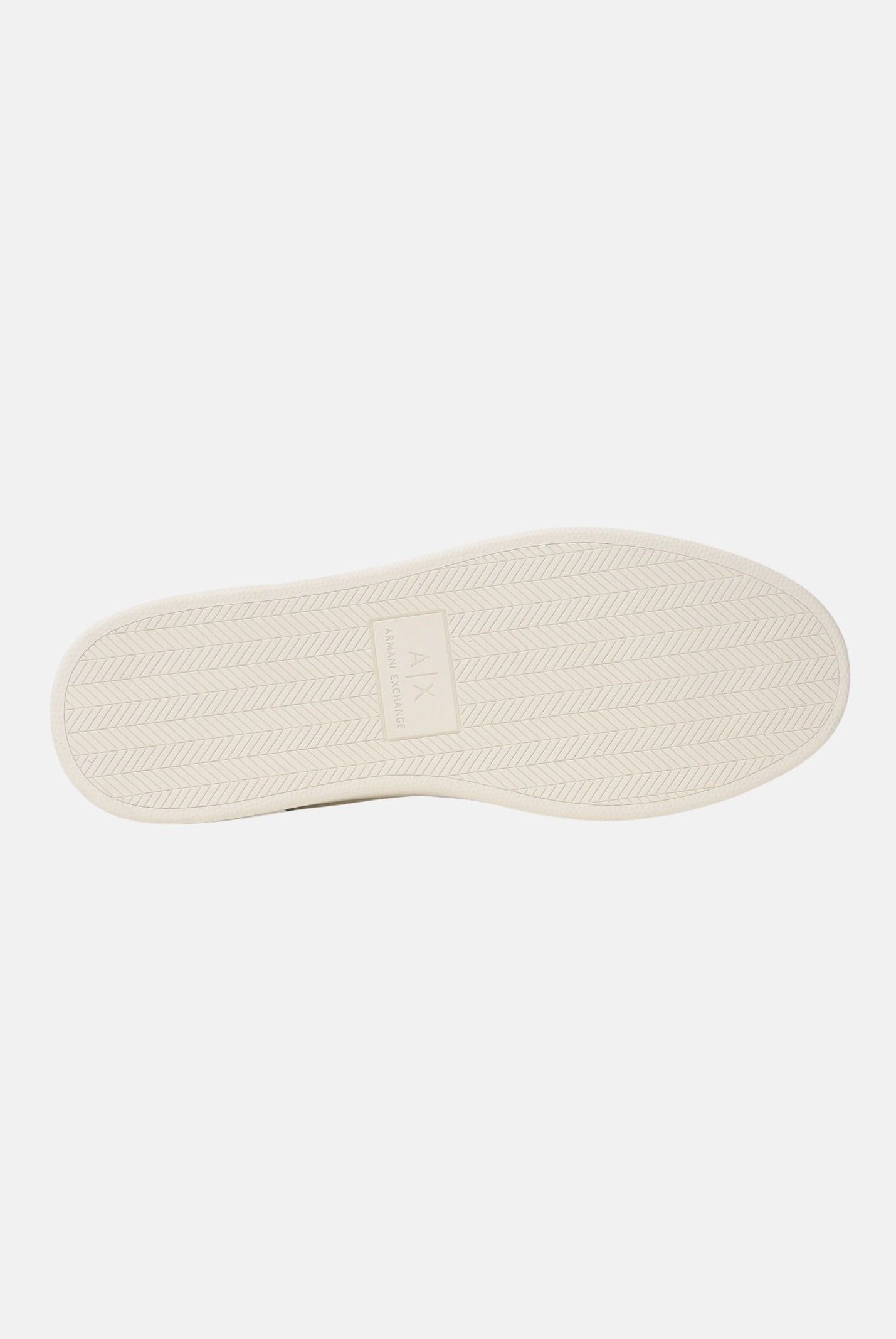 ARMANI EXCHANGE Sneakers panna da uomo con bande laterali e logo XM002198AF21421 M0017 ARMANI EXCHANGE