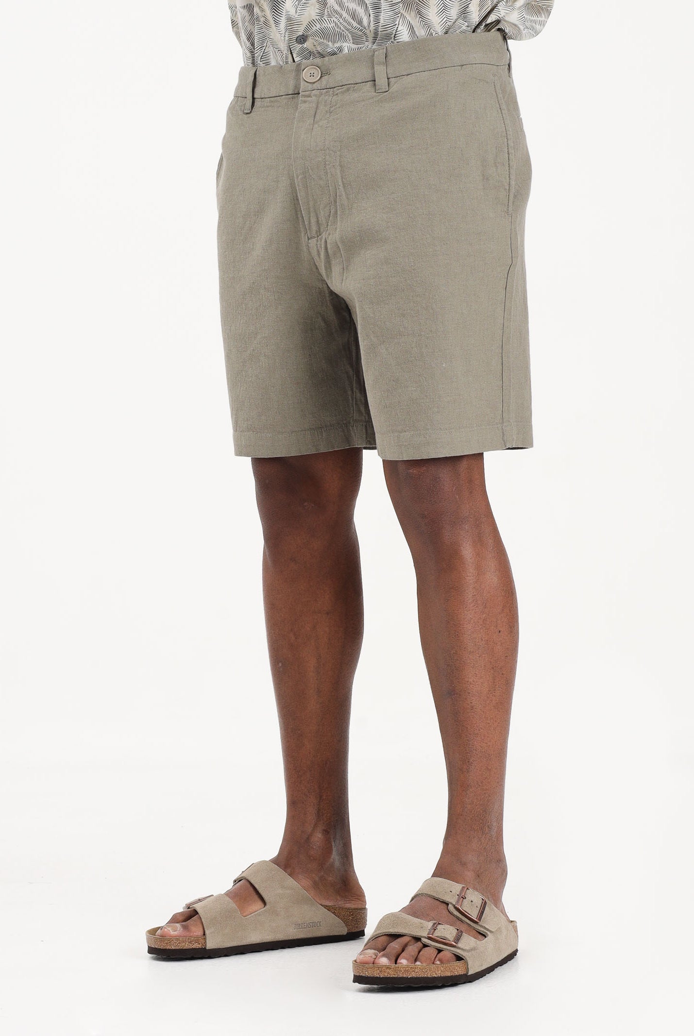 ARMANI EXCHANGE Shorts in lino verde da uomo XM002294AF22842 U6229 ARMANI EXCHANGE