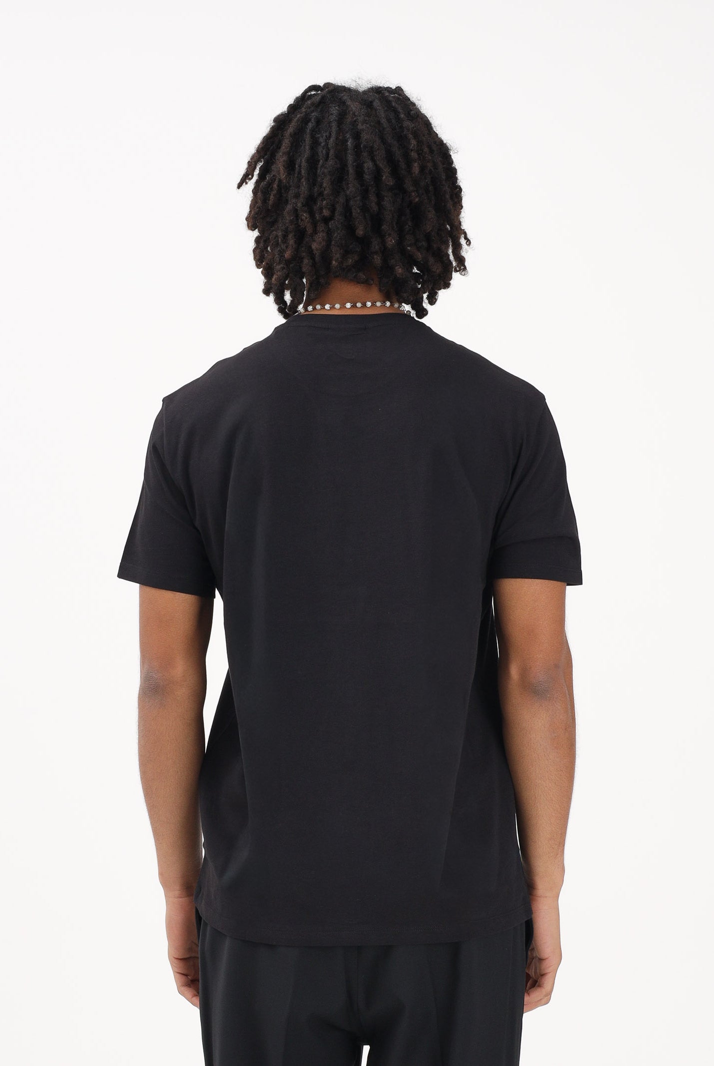 ARMANI EXCHANGE T-shirt a manica corta nera da uomo con logo XM002467AF10356 UC001 ARMANI EXCHANGE