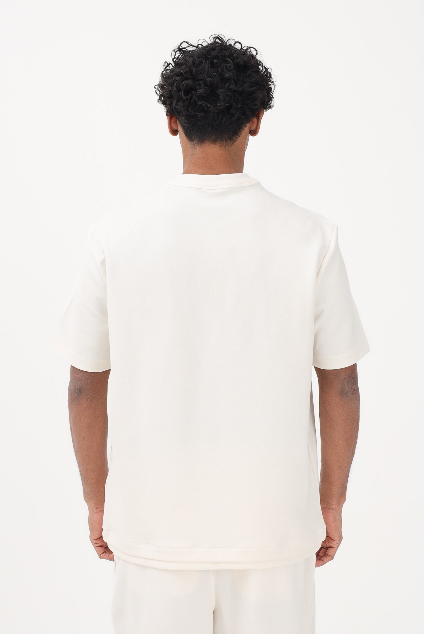 ARMANI EXCHANGE T-shirt a manica corta panna da uomo con logo XM002470AF21869 U1074 ARMANI EXCHANGE