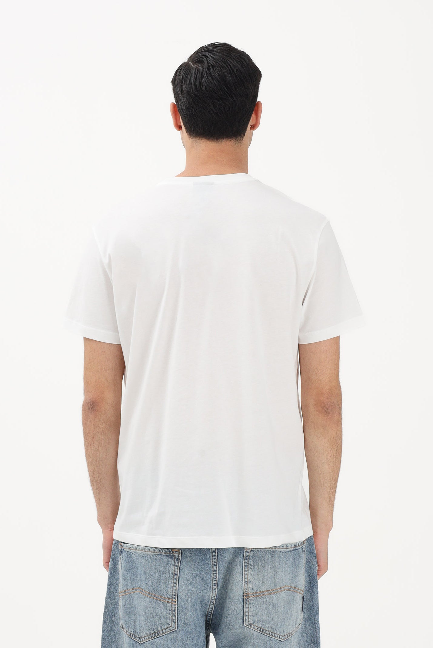 ARMANI EXCHANGE T-shirt a manica corta bianca da uomo con stampa XM002519AF10334 U0009 ARMANI EXCHANGE