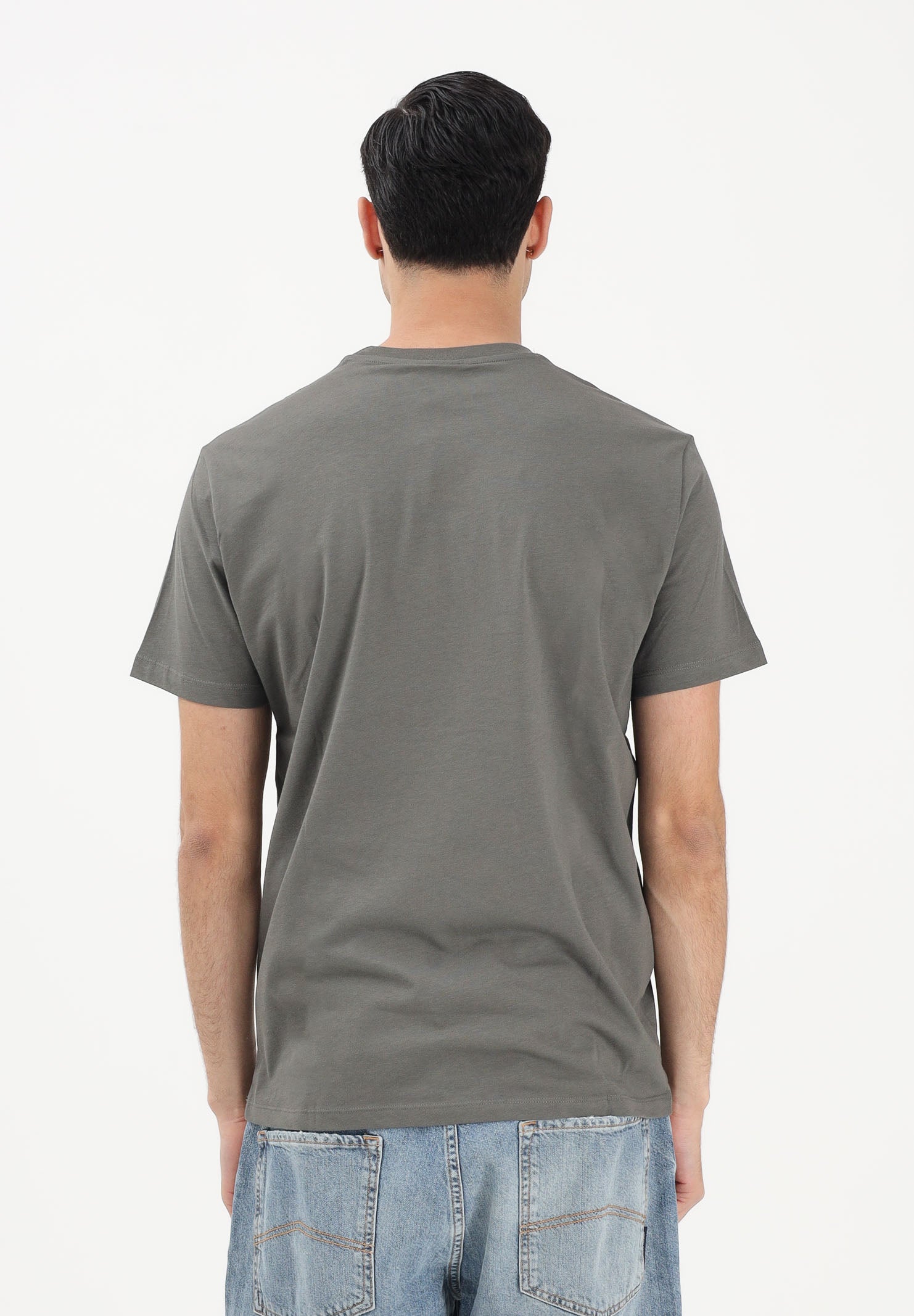 ARMANI EXCHANGE T-shirt a manica corta fango da uomo con stampa XM002519AF10334 U8144 ARMANI EXCHANGE