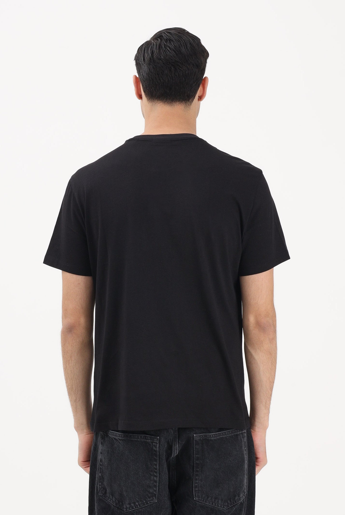 ARMANI EXCHANGE T-shirt a manica corta nera da uomo con stampa XM002784AF10356 UC001 ARMANI EXCHANGE