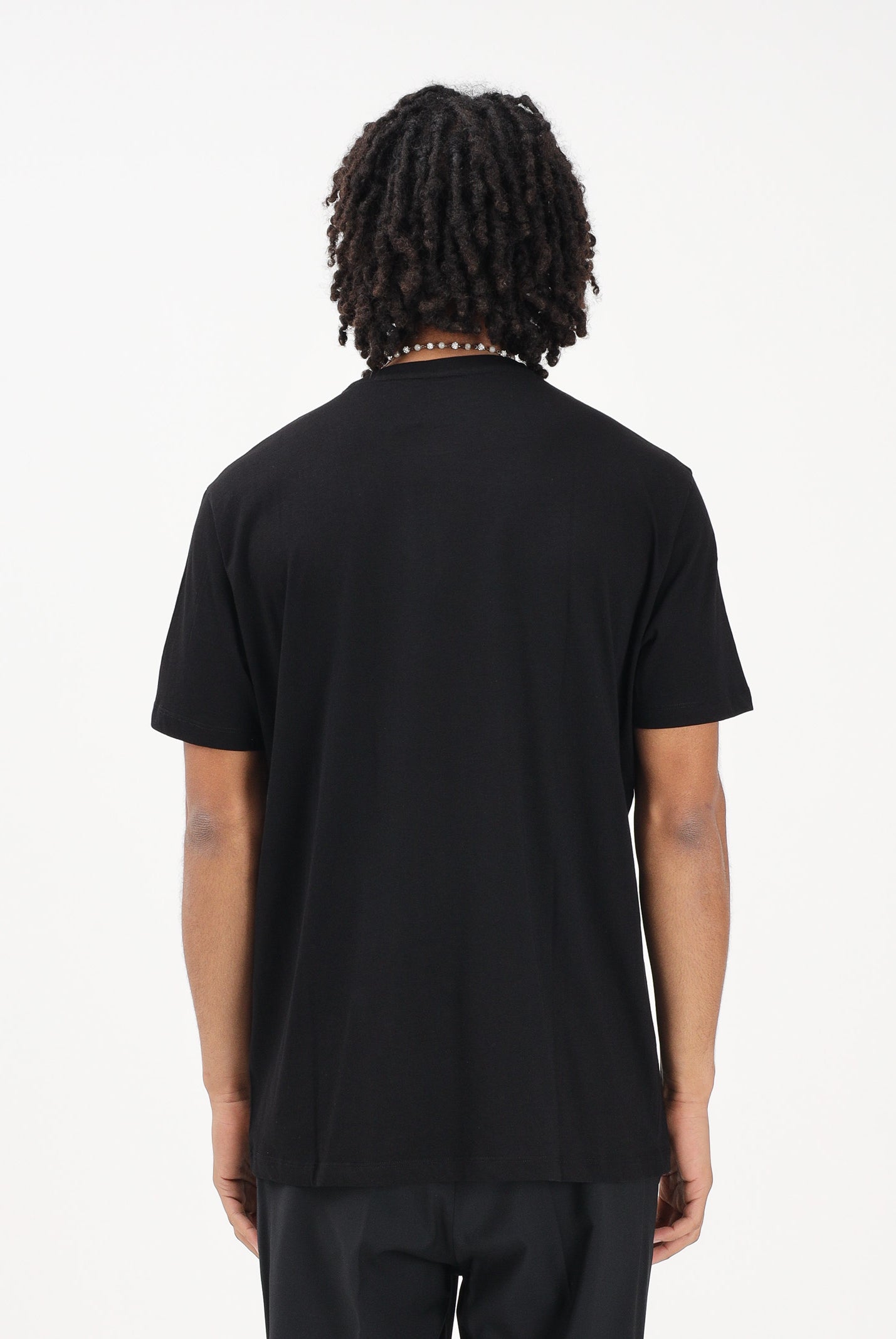 ARMANI EXCHANGE T-shirt a manica corta nera da uomo con logo XM002827AF12308 UC001 ARMANI EXCHANGE
