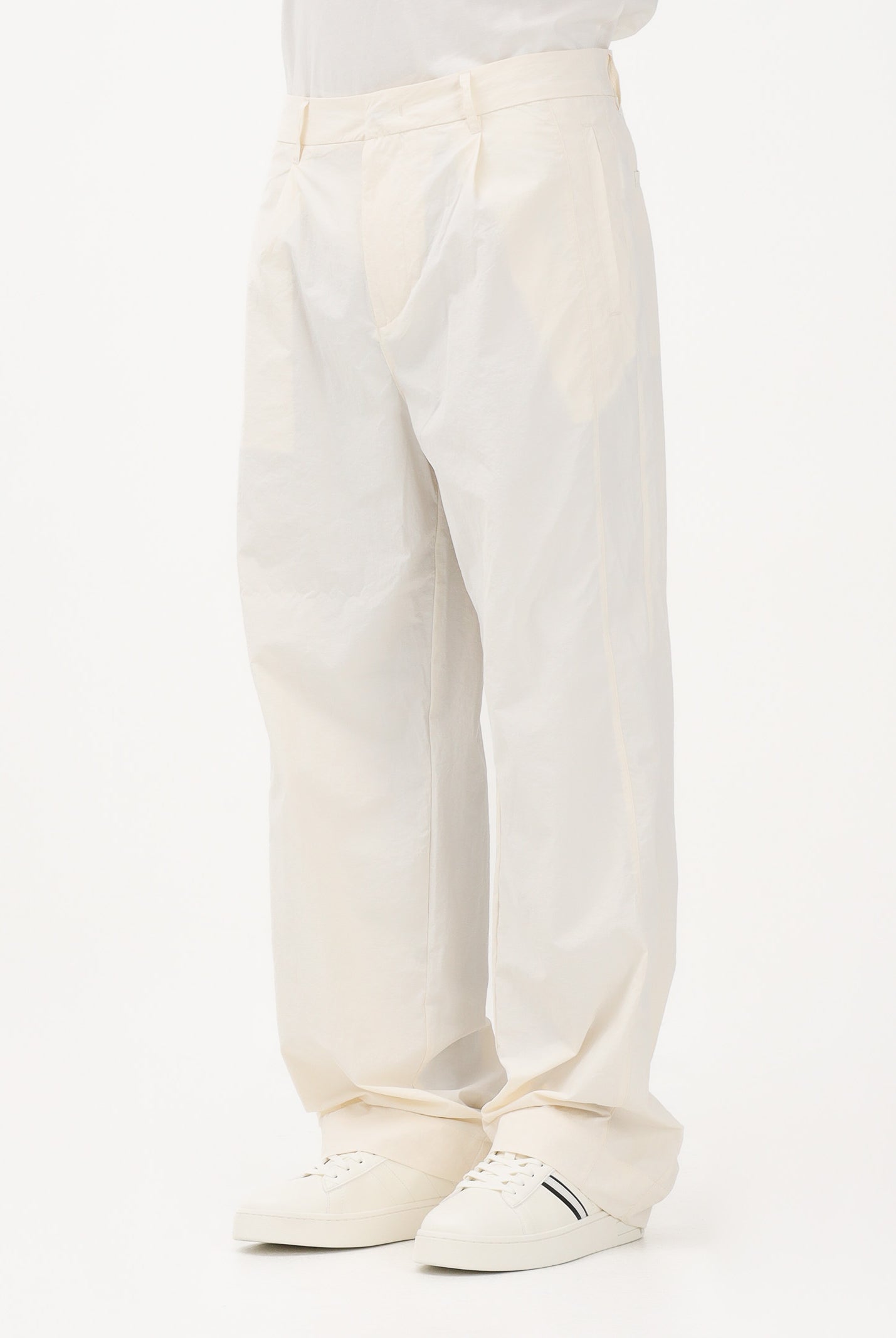 ARMANI EXCHANGE Pantalone panna da uomo in tessuto tecnico XM002880AF22504 U1074 ARMANI EXCHANGE