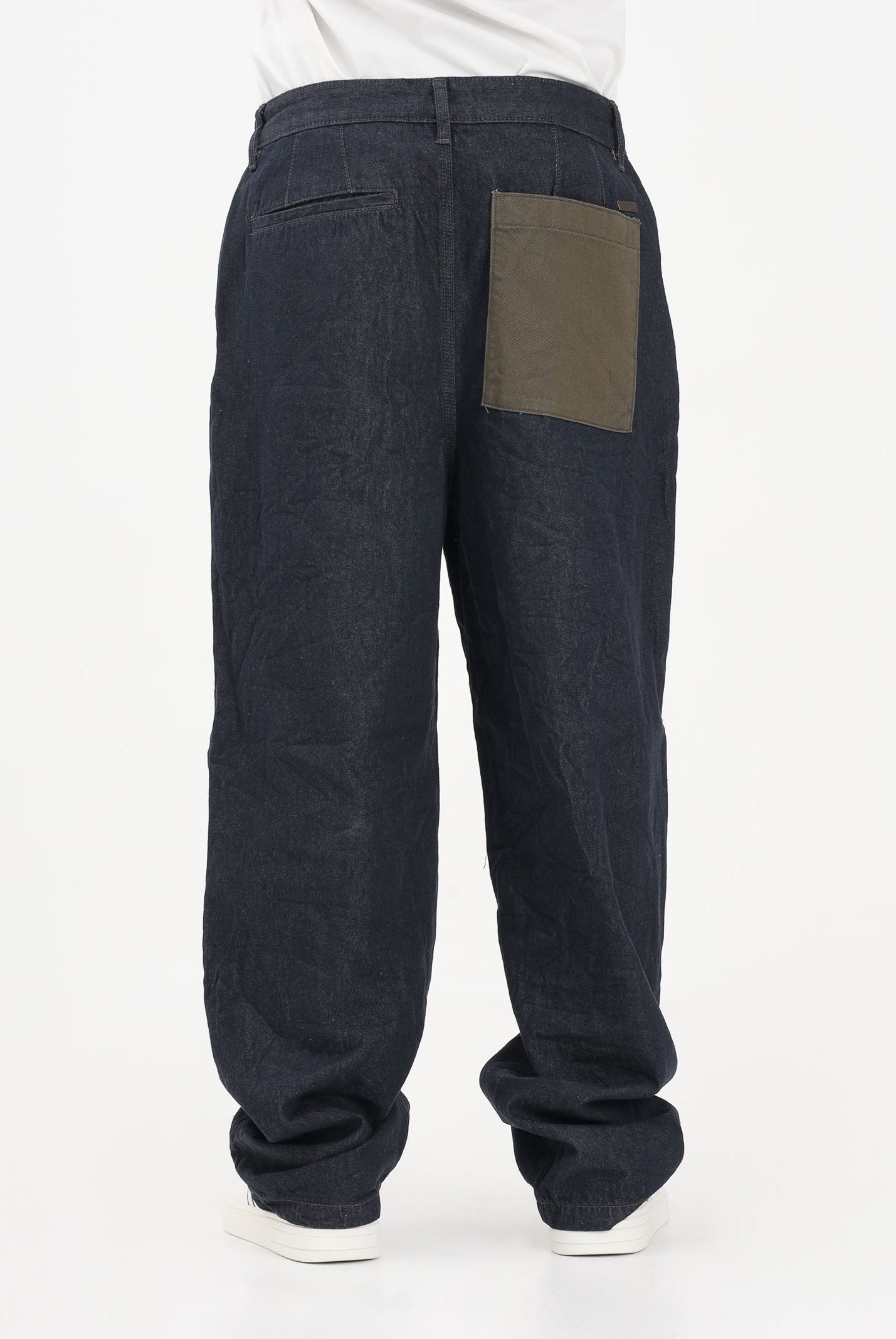 ARMANI EXCHANGE Jeans in denim blu da uomo con tasca a contrasto XM002882AF22508 MB001 ARMANI EXCHANGE