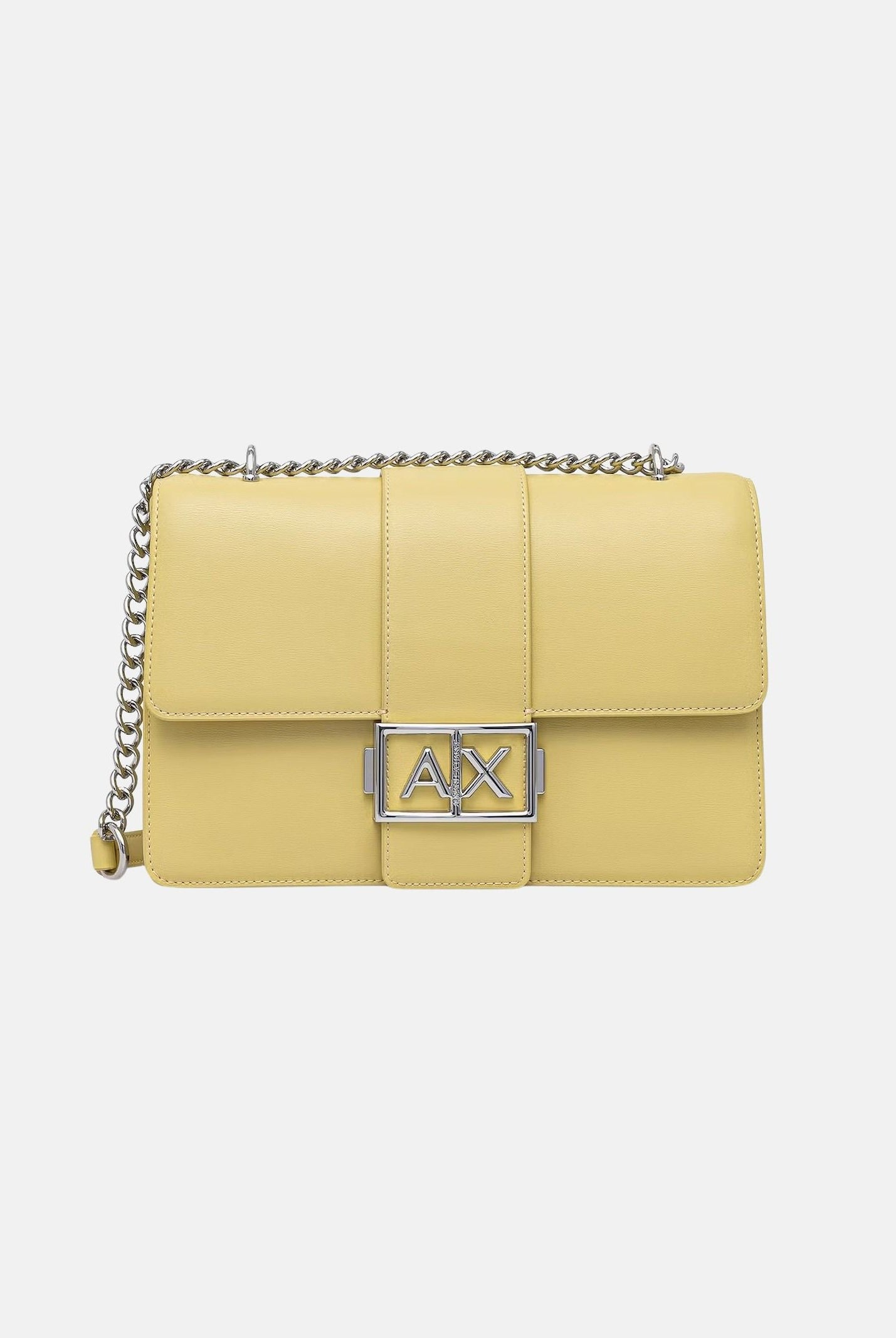 ARMANI EXCHANGE Borsa a tracolla gialla da donna con logo XW000070AF12039 U2149 ARMANI EXCHANGE