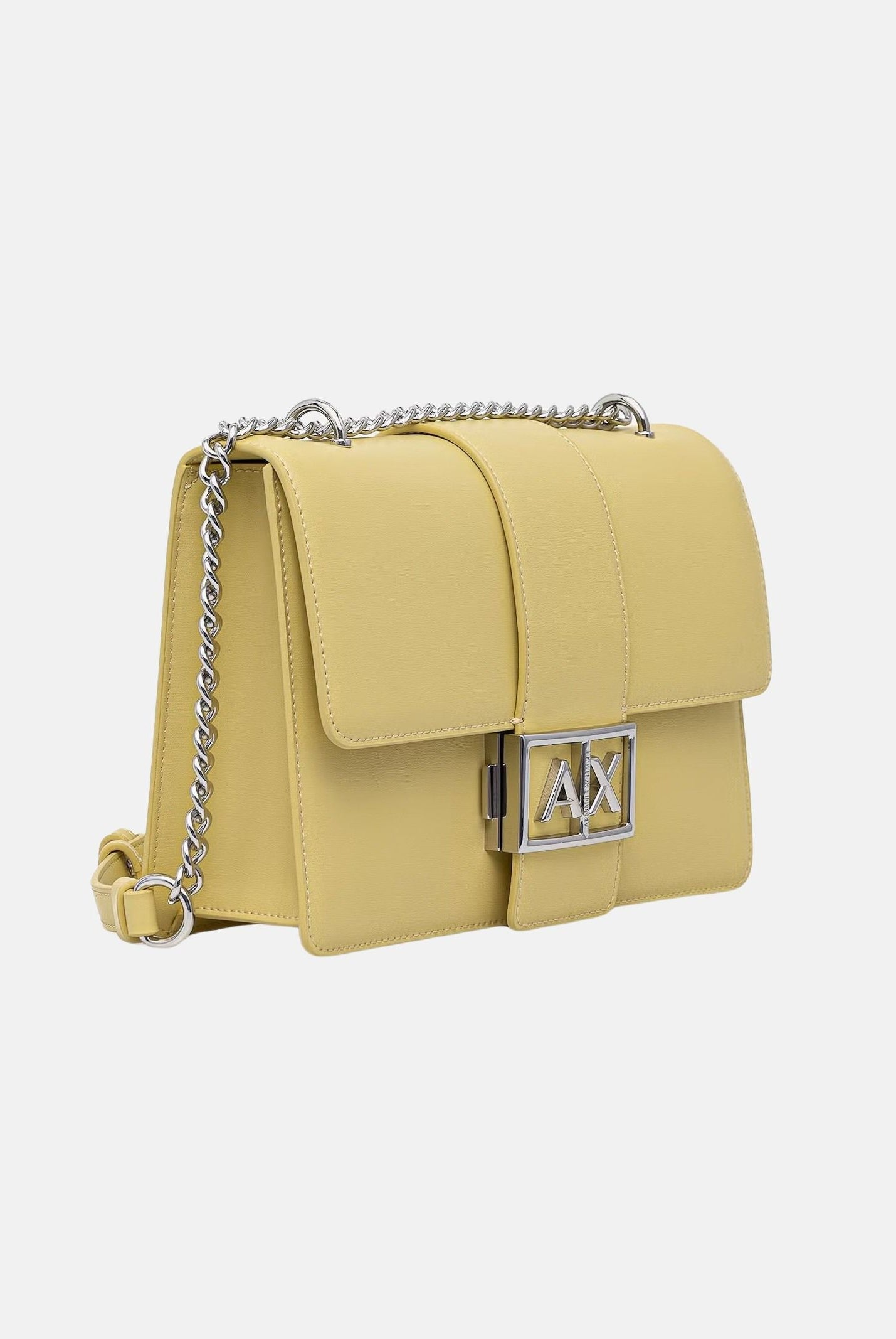 ARMANI EXCHANGE Borsa a tracolla gialla da donna con logo XW000070AF12039 U2149 ARMANI EXCHANGE