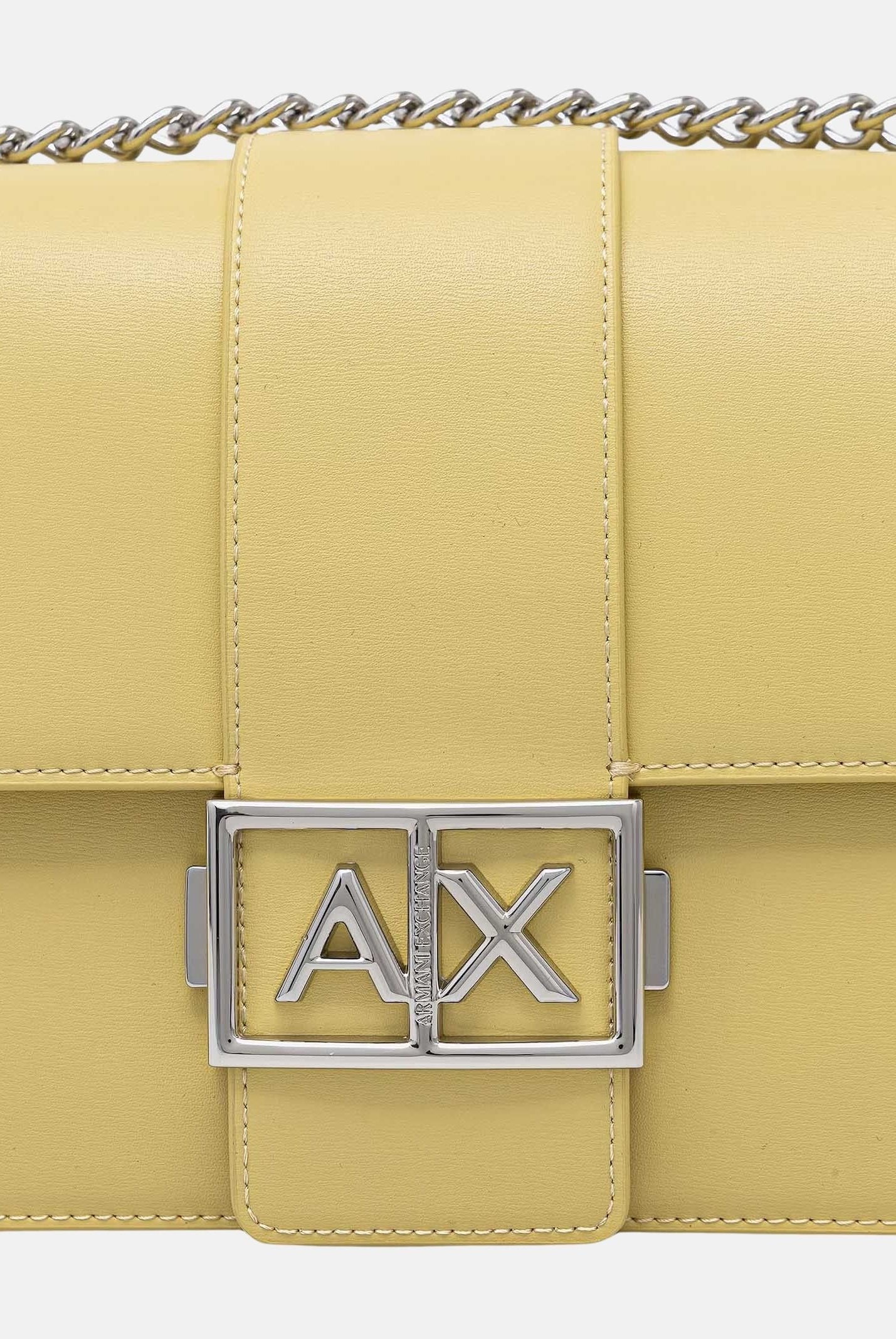 ARMANI EXCHANGE Borsa a tracolla gialla da donna con logo XW000070AF12039 U2149 ARMANI EXCHANGE
