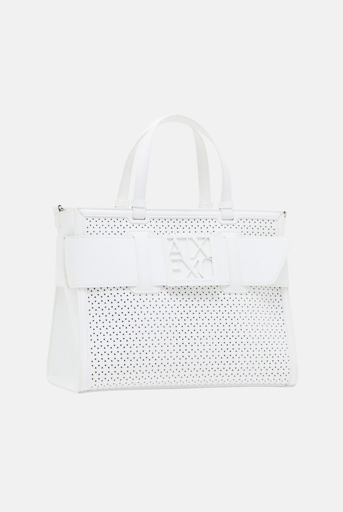 ARMANI EXCHANGE Shopper bianca da donna con logo XW000920AF22626 U0011 ARMANI EXCHANGE