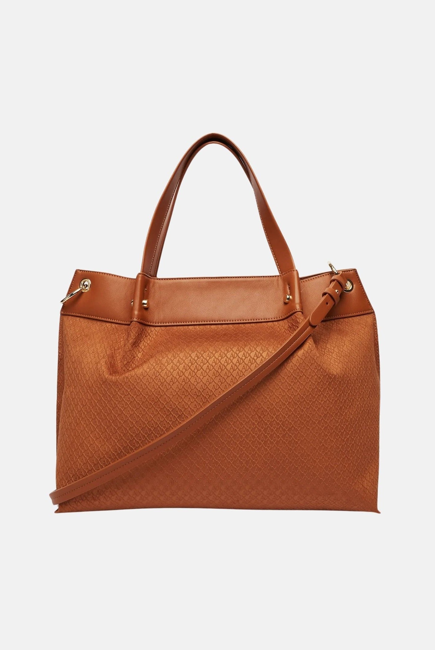 ARMANI EXCHANGE Borsa a mano cuoio da donna con logo A|X XW001211AF22645 U6223 ARMANI EXCHANGE