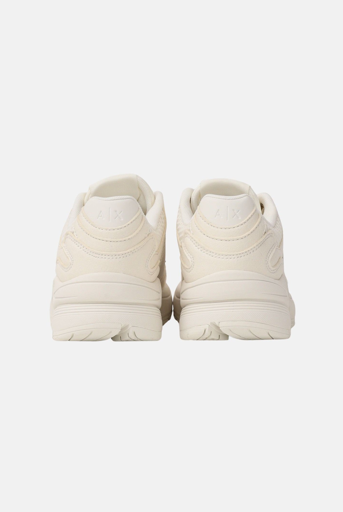 ARMANI EXCHANGE Sneakers panna da donna con logo XW002153AF22757 MZ128 ARMANI EXCHANGE