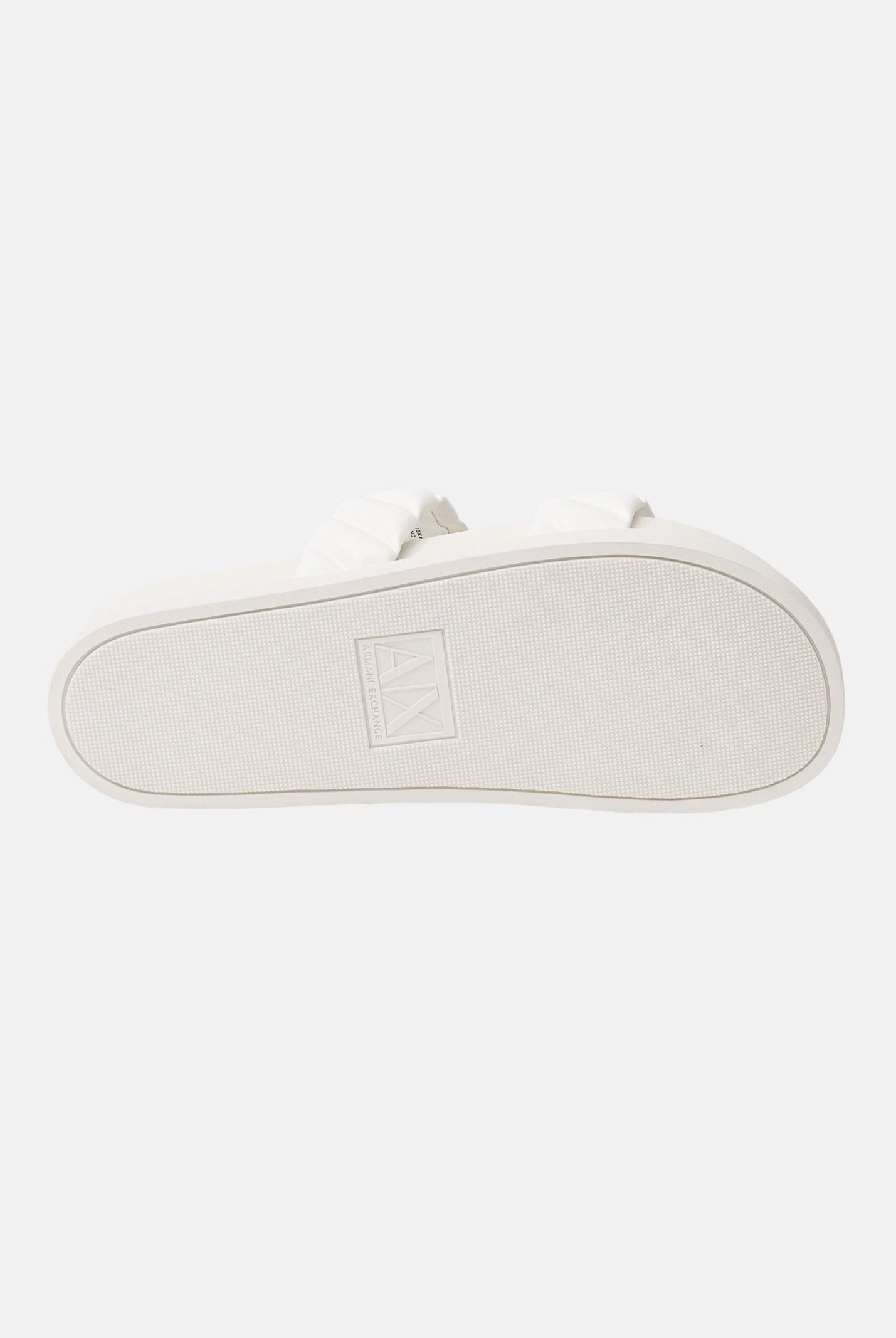 ARMANI EXCHANGE Ciabatte bianco panna da donna con logo XW002574AF22799 U0011 ARMANI EXCHANGE
