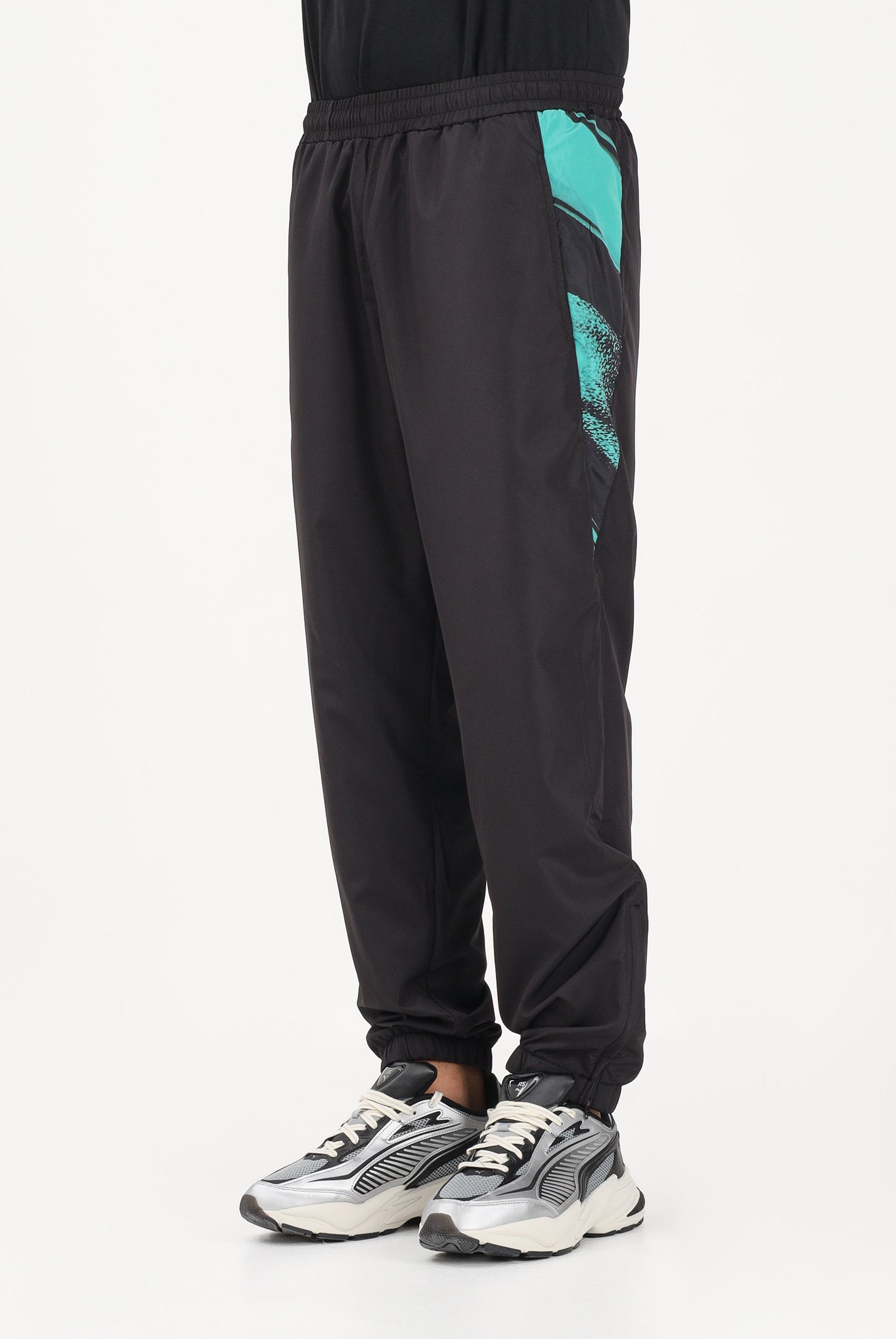 AUSTRALIAN Pantalone sportivo Brush nero da uomo ARUPA0018BRUS01 003 AUSTRALIAN