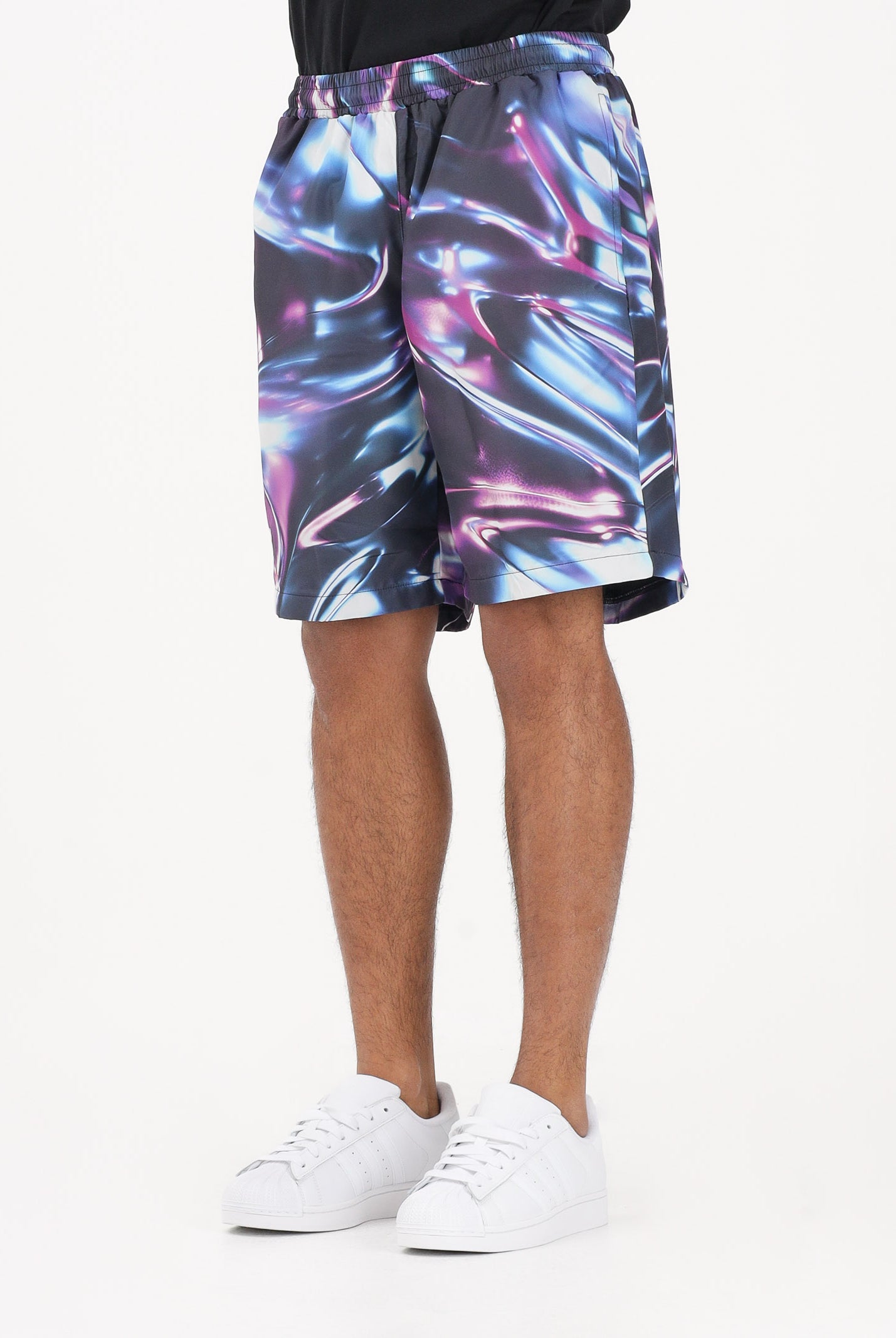 AUSTRALIAN Shorts sportivo Metaliq multicolore da uomo ARUSH0015META01 585 AUSTRALIAN