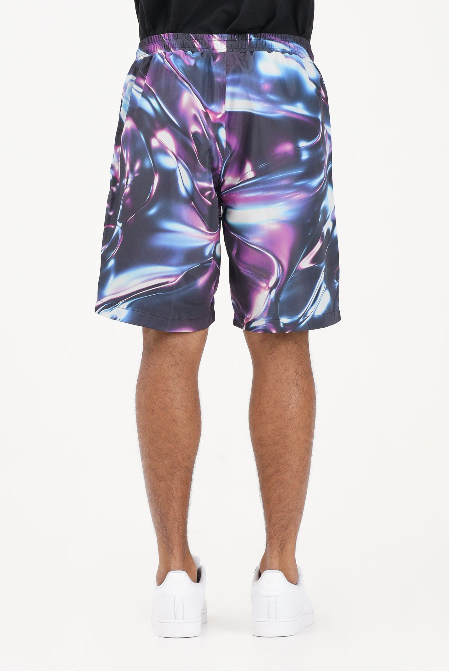 AUSTRALIAN Shorts sportivo Metaliq multicolore da uomo ARUSH0015META01 585 AUSTRALIAN