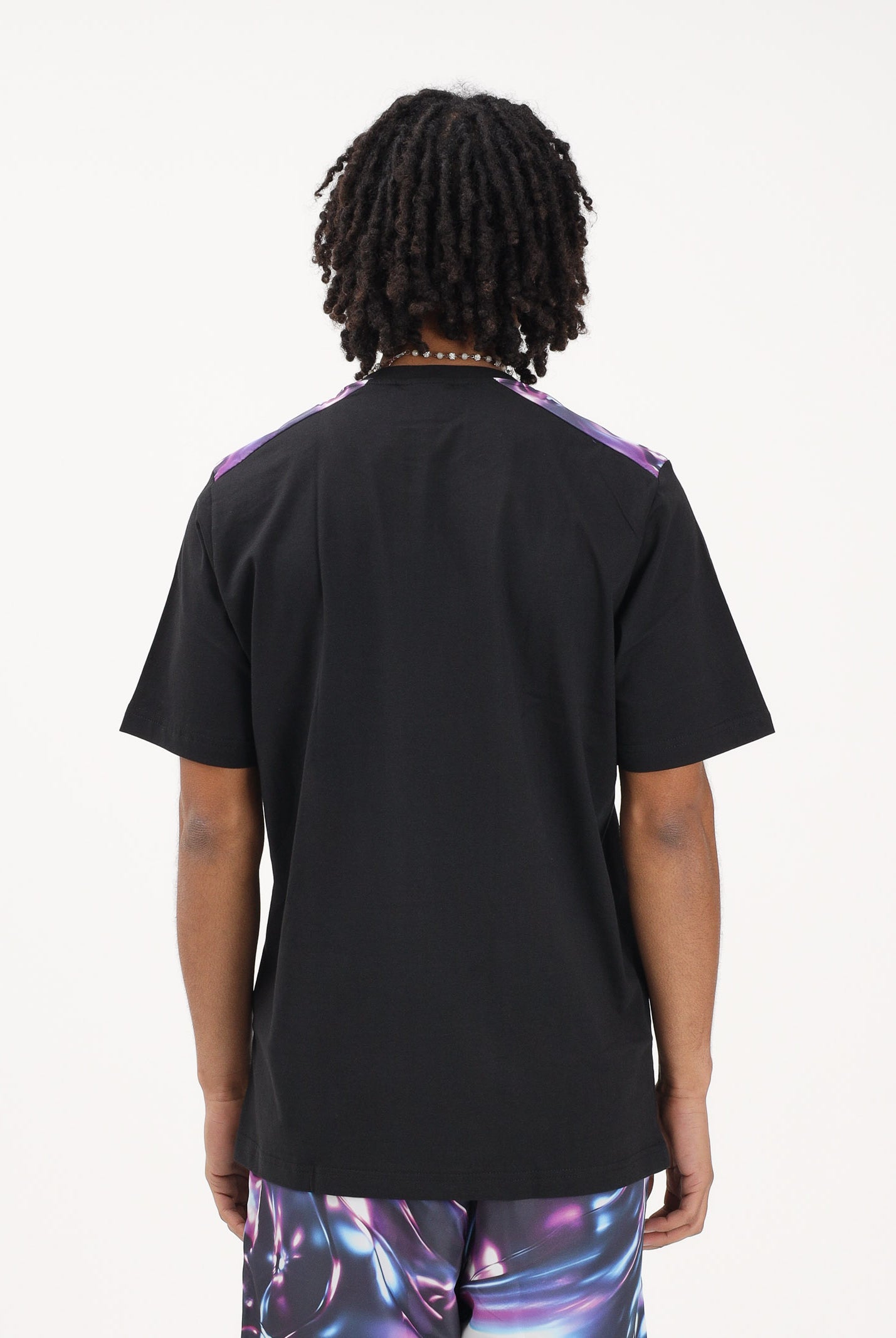 AUSTRALIAN T-shirt a manica corta Metaliq nera da uomo ARUTS0011META01 003 AUSTRALIAN