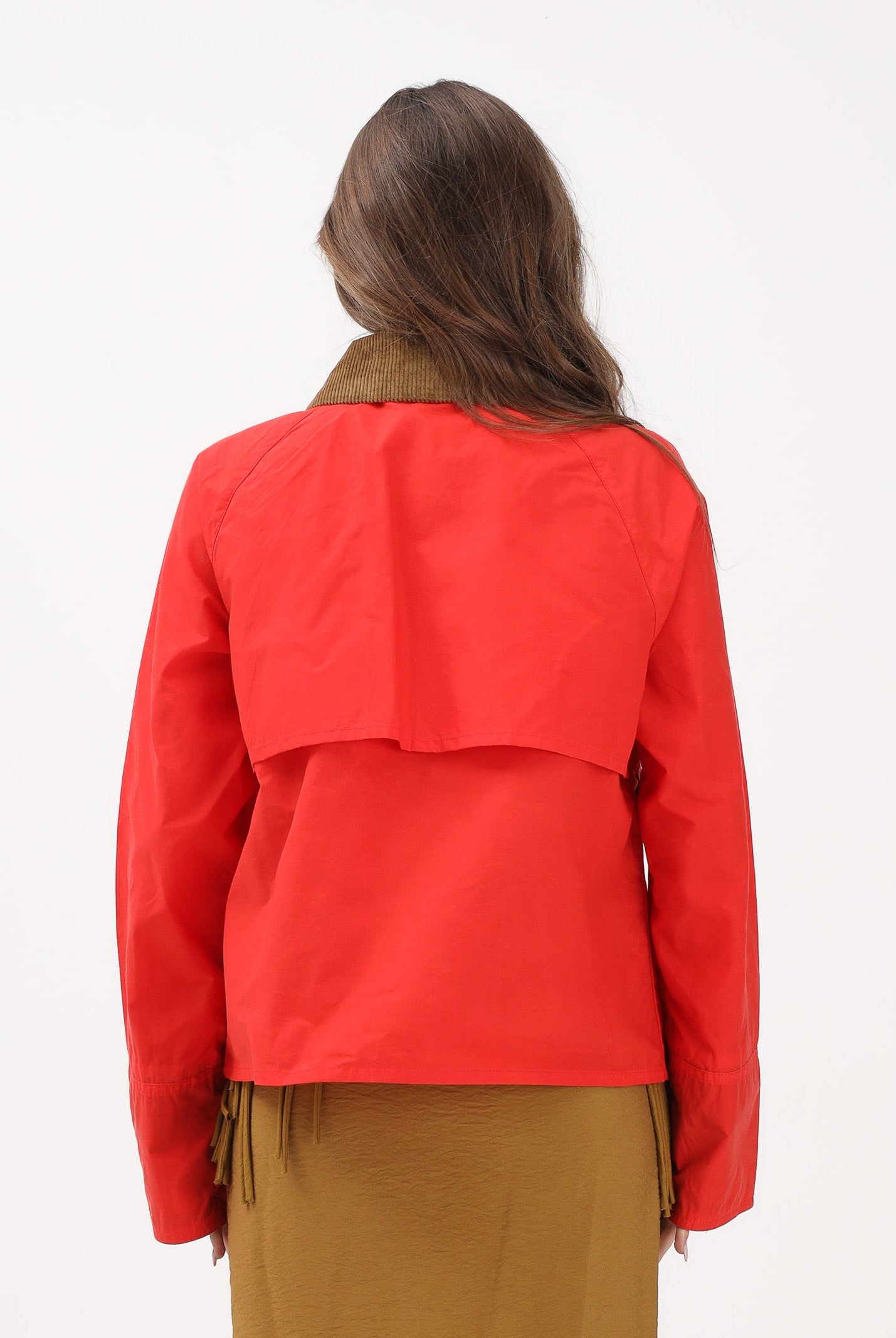BARBOUR Giacca a vento Mackworth rossa da donna 261-LCA0398 RE51 BARBOUR