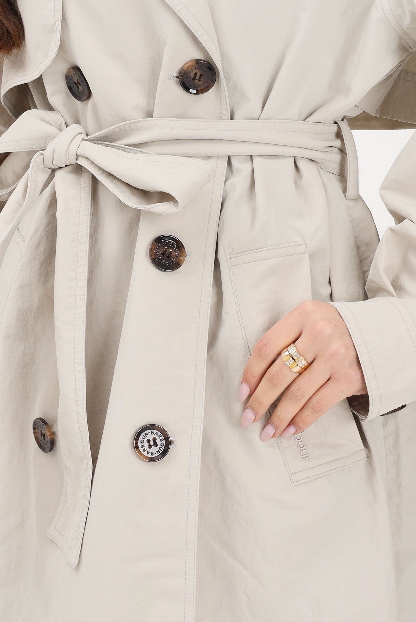 BARBOUR Trench Layla beige da donna 261-LSP0316 ST31 BARBOUR