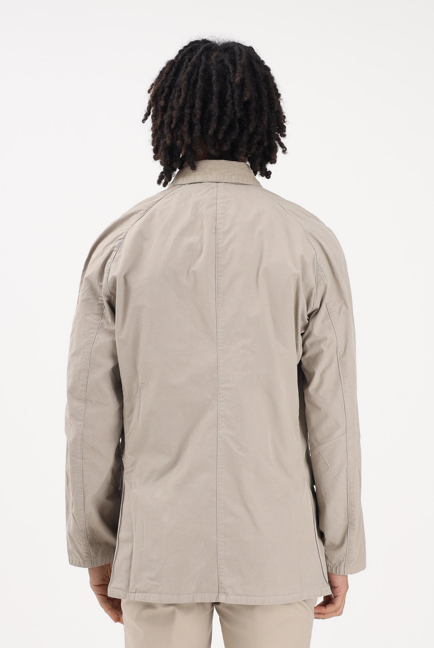 BARBOUR Trench corto Ashby Casual beige da uomo 261-MCA0792 ST32 BARBOUR