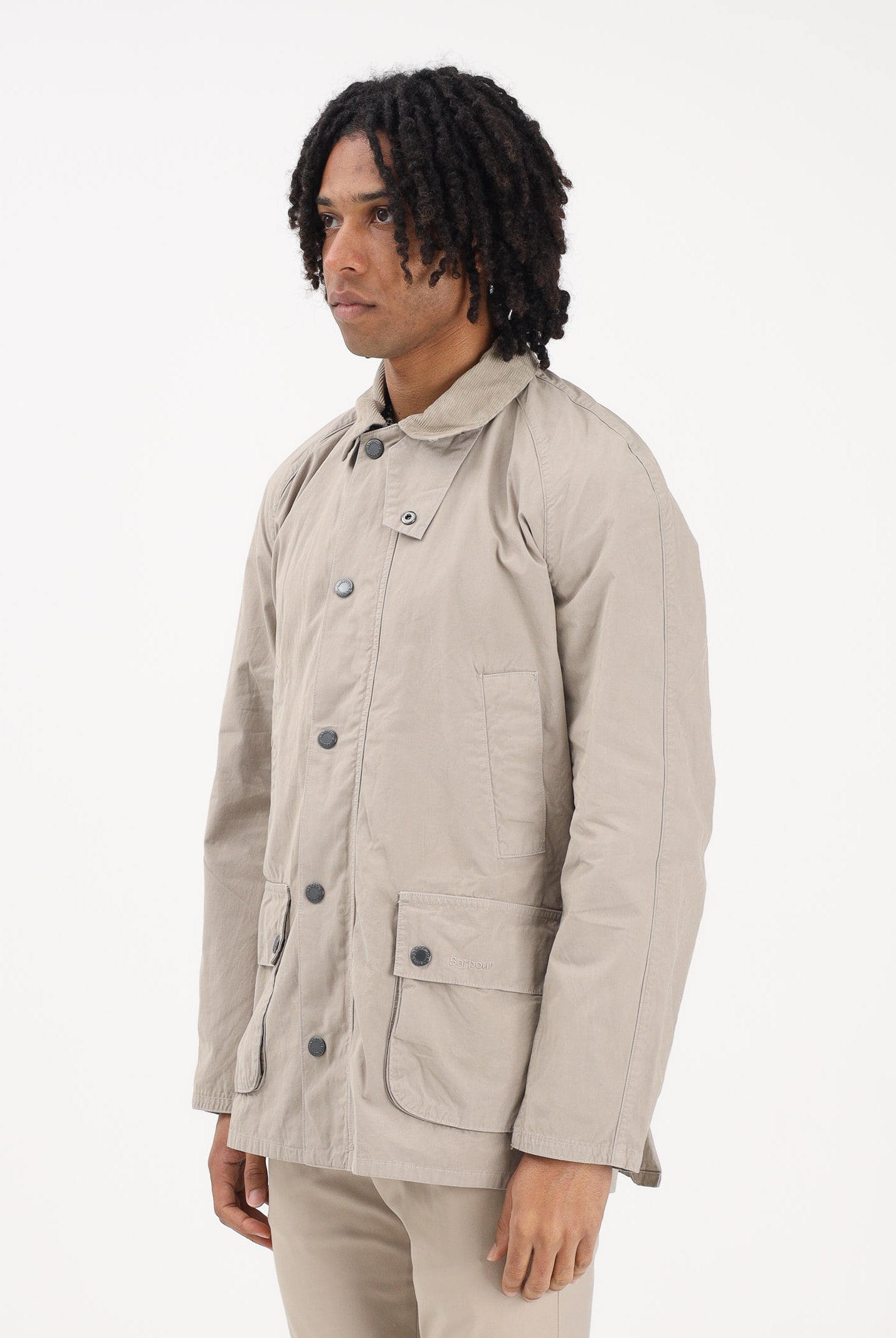 BARBOUR Trench corto Ashby Casual beige da uomo 261-MCA0792 ST32 BARBOUR