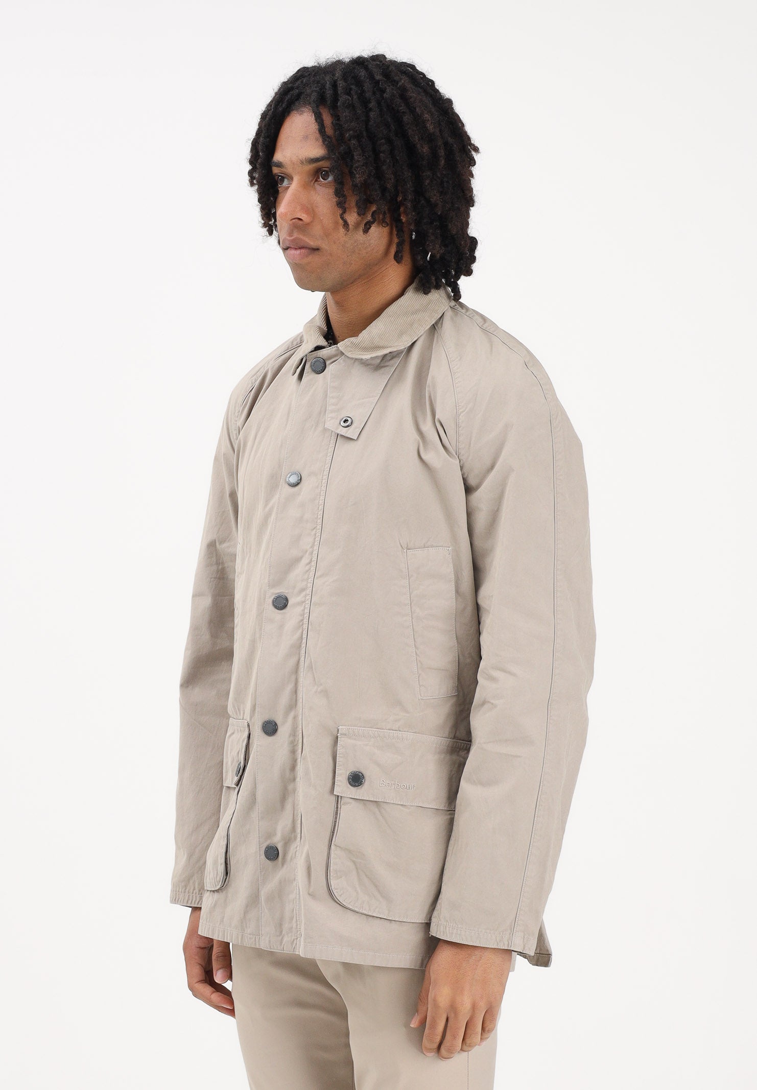 BARBOUR Trench corto Ashby Casual beige da uomo 261-MCA0792 ST32 BARBOUR