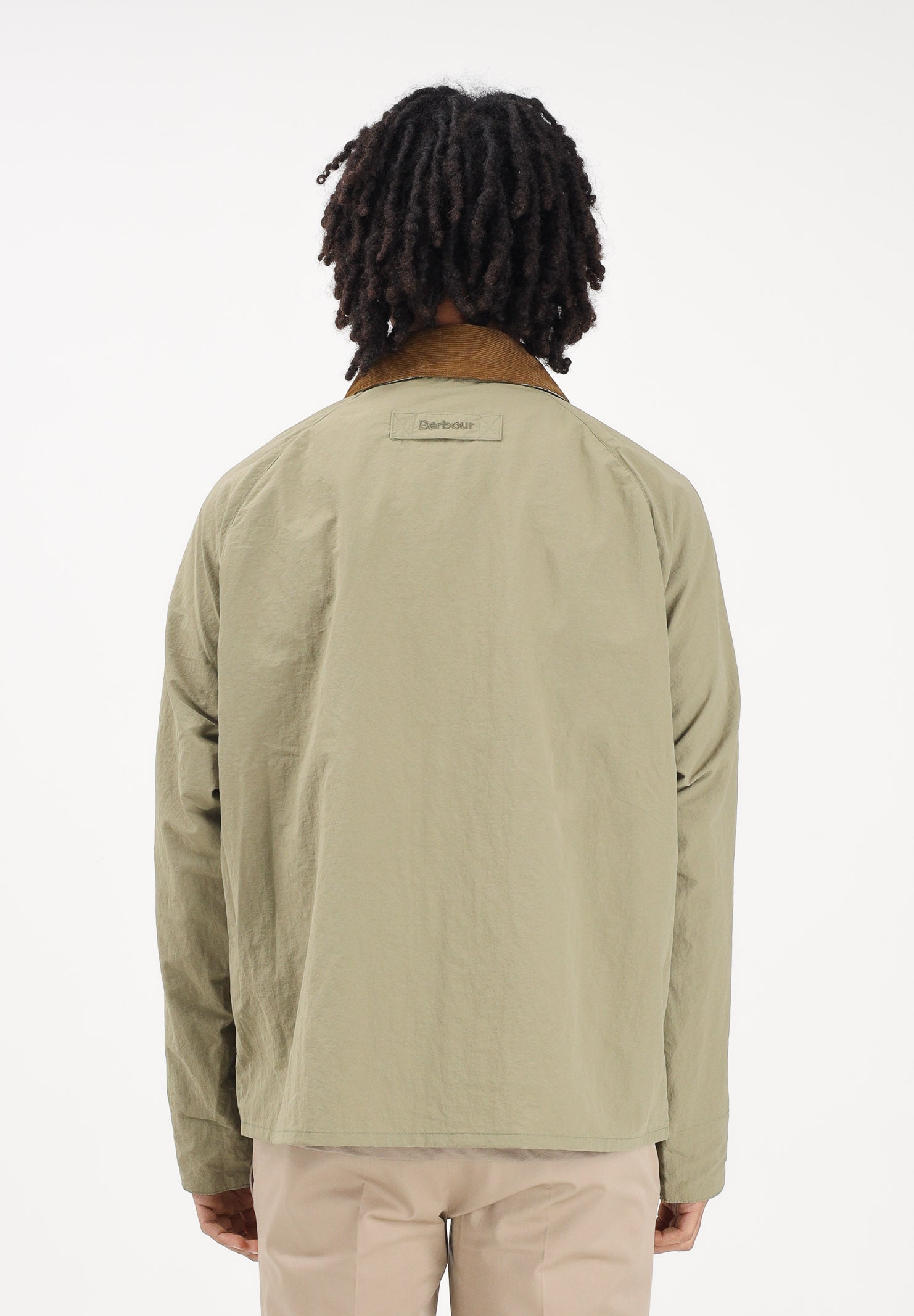 BARBOUR Giacca a vento Spey Icons verde da uomo 261-MCA1093 OL11 BARBOUR