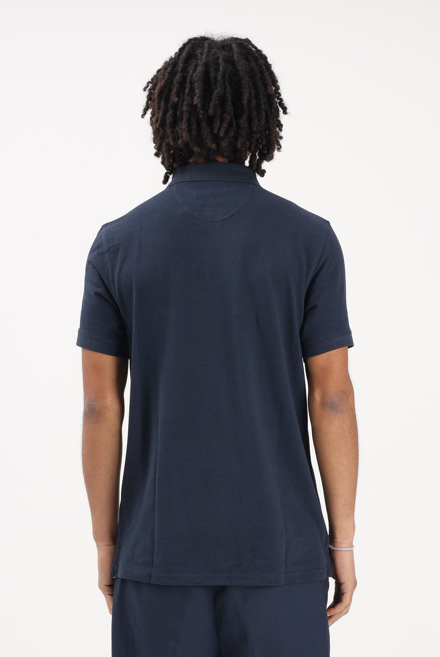 BARBOUR Polo a manica corta Sports blu da uomo 261-MML1367 NY91 BARBOUR