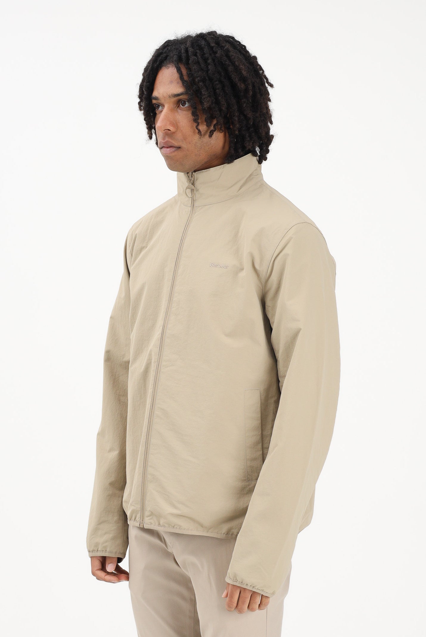 BARBOUR Giacca a vento reversibile Korbel beige da uomo 261-MSP0188 ST71 BARBOUR