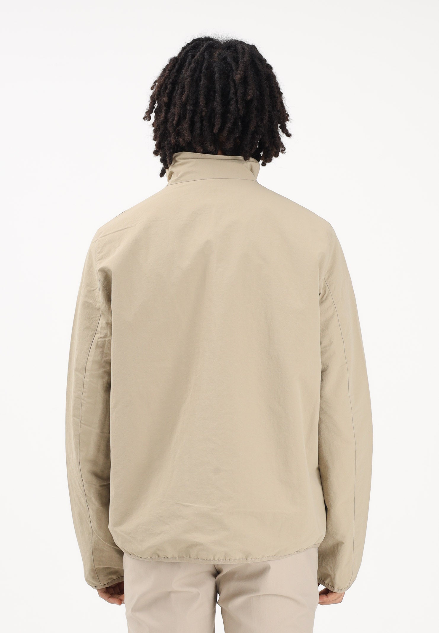 BARBOUR Giacca a vento reversibile Korbel beige da uomo 261-MSP0188 ST71 BARBOUR