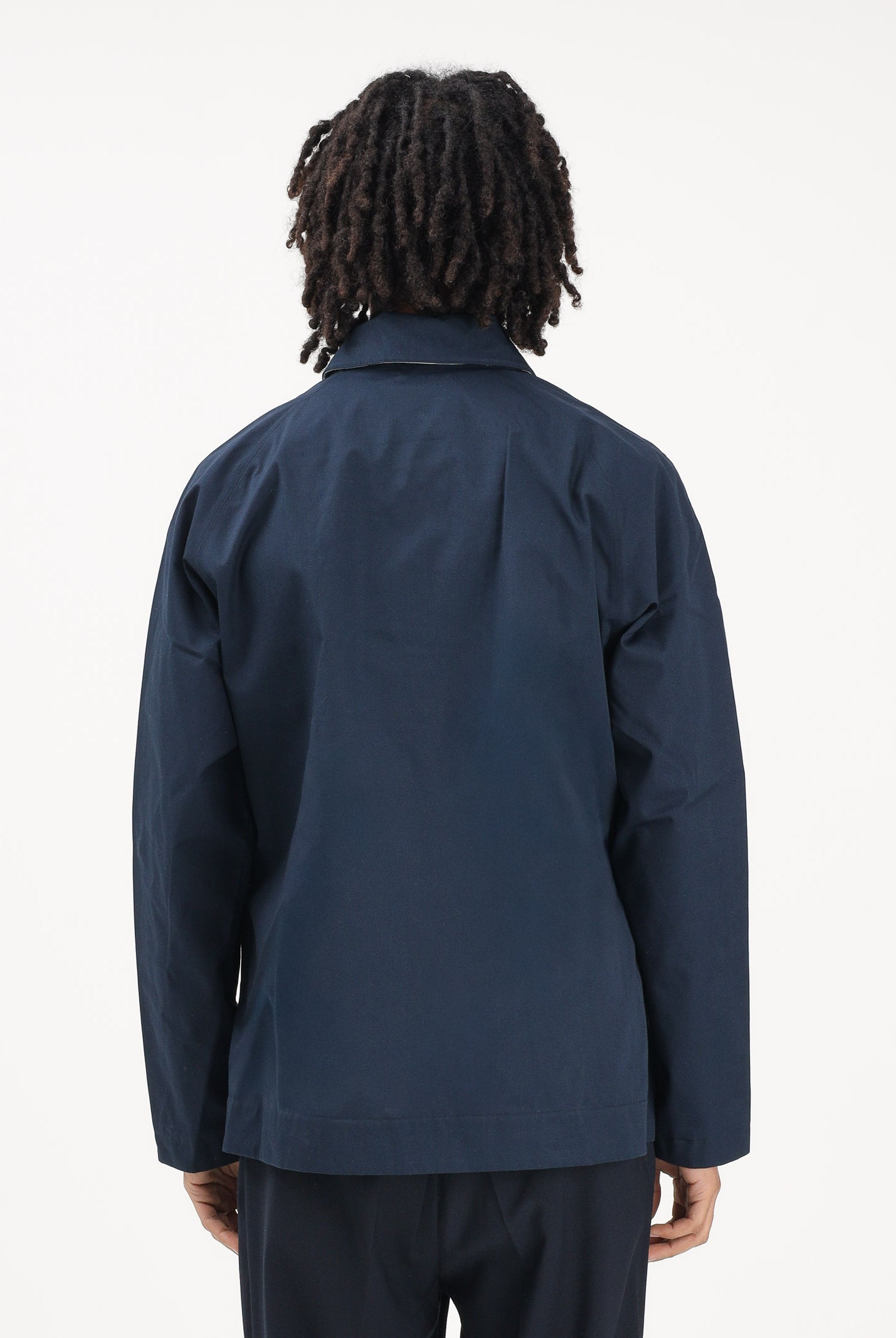 BARBOUR Giacca impermeabile Rokig blu da uomo 261-MWB1130 NY72 BARBOUR