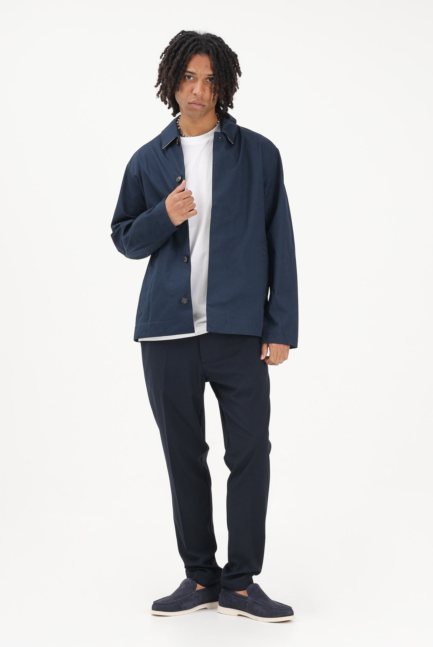 BARBOUR Giacca impermeabile Rokig blu da uomo 261-MWB1130 NY72 BARBOUR