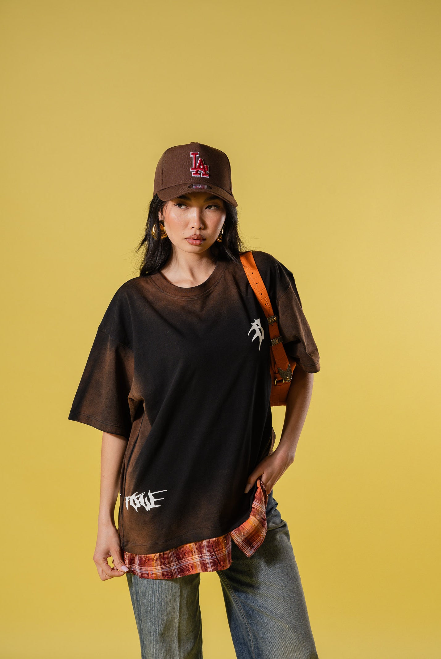 BARROW T-shirt a manica corta nera per uomo e donna con effetto sfumato S6BWUATH022 110 BARROW