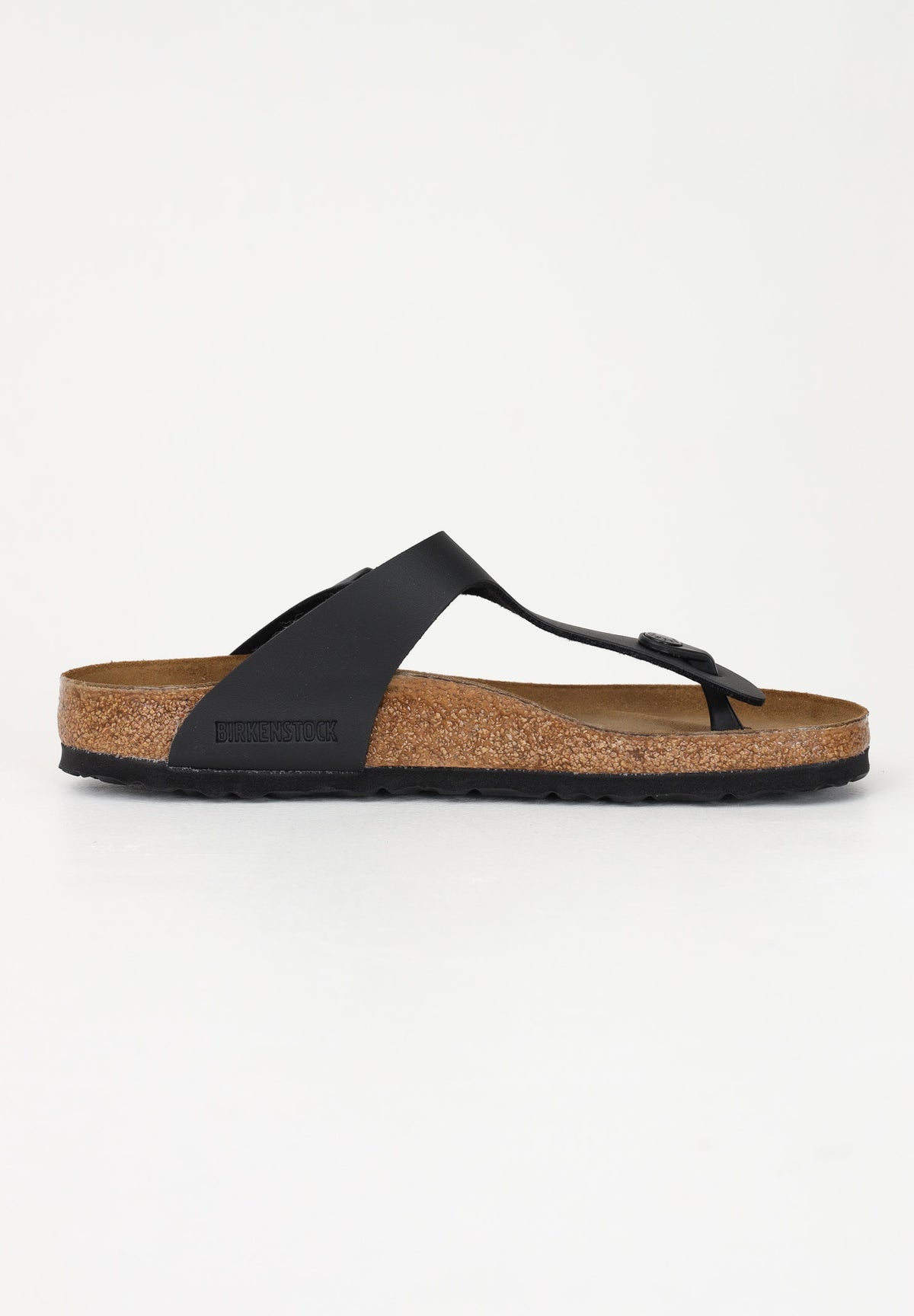 BIRKENSTOCK Infradito Gizeh nero per uomo e donna 043691 . BIRKENSTOCK