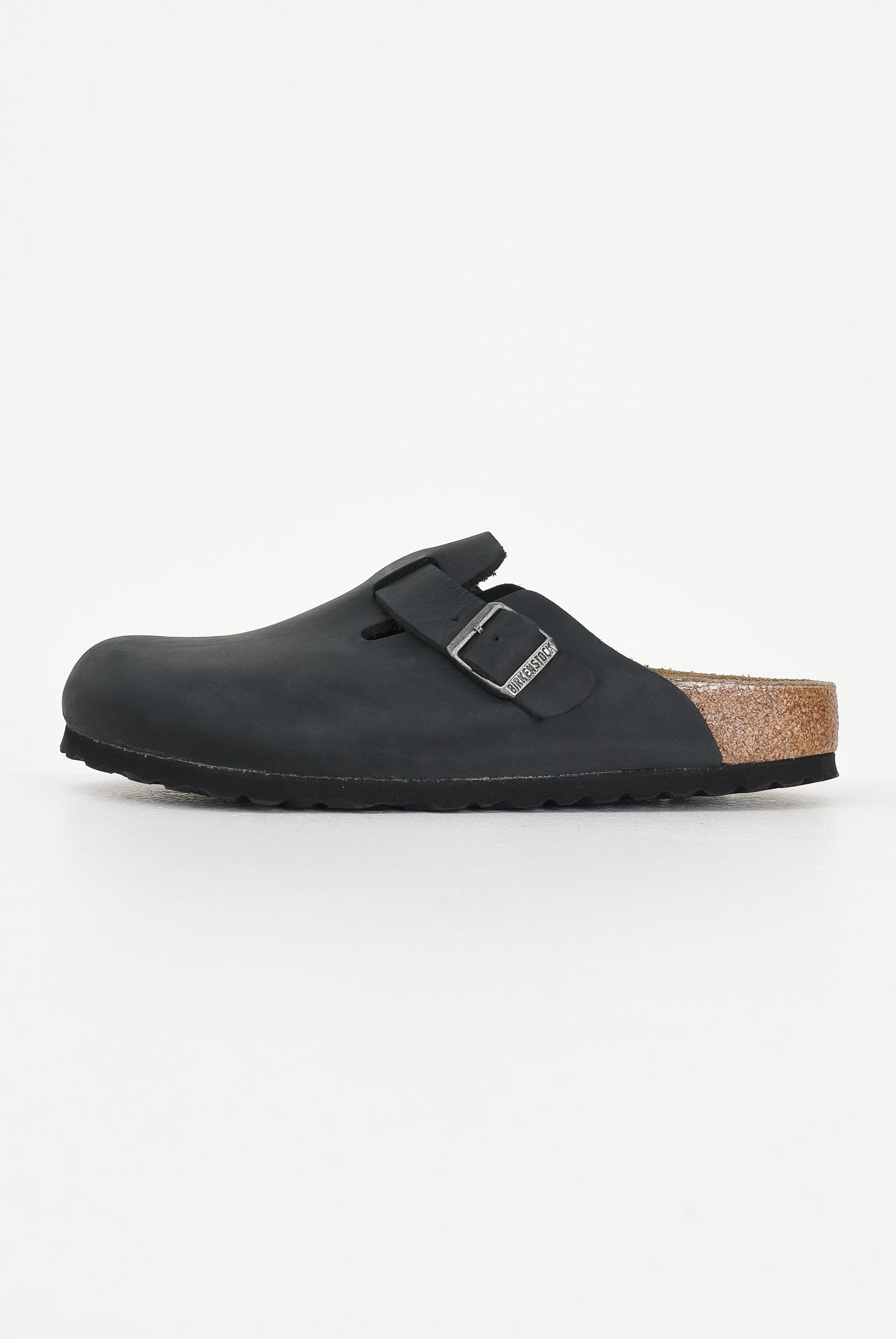 BIRKENSTOCK Ciabatte Boston nere per uomo e donna 059463 . BIRKENSTOCK
