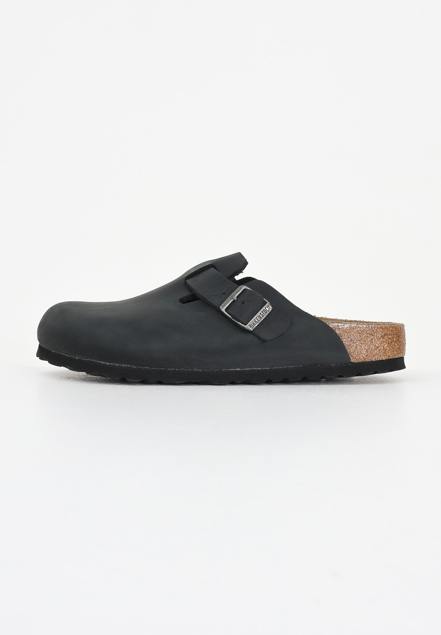 BIRKENSTOCK Ciabatte Boston nere per uomo e donna 059463 . BIRKENSTOCK