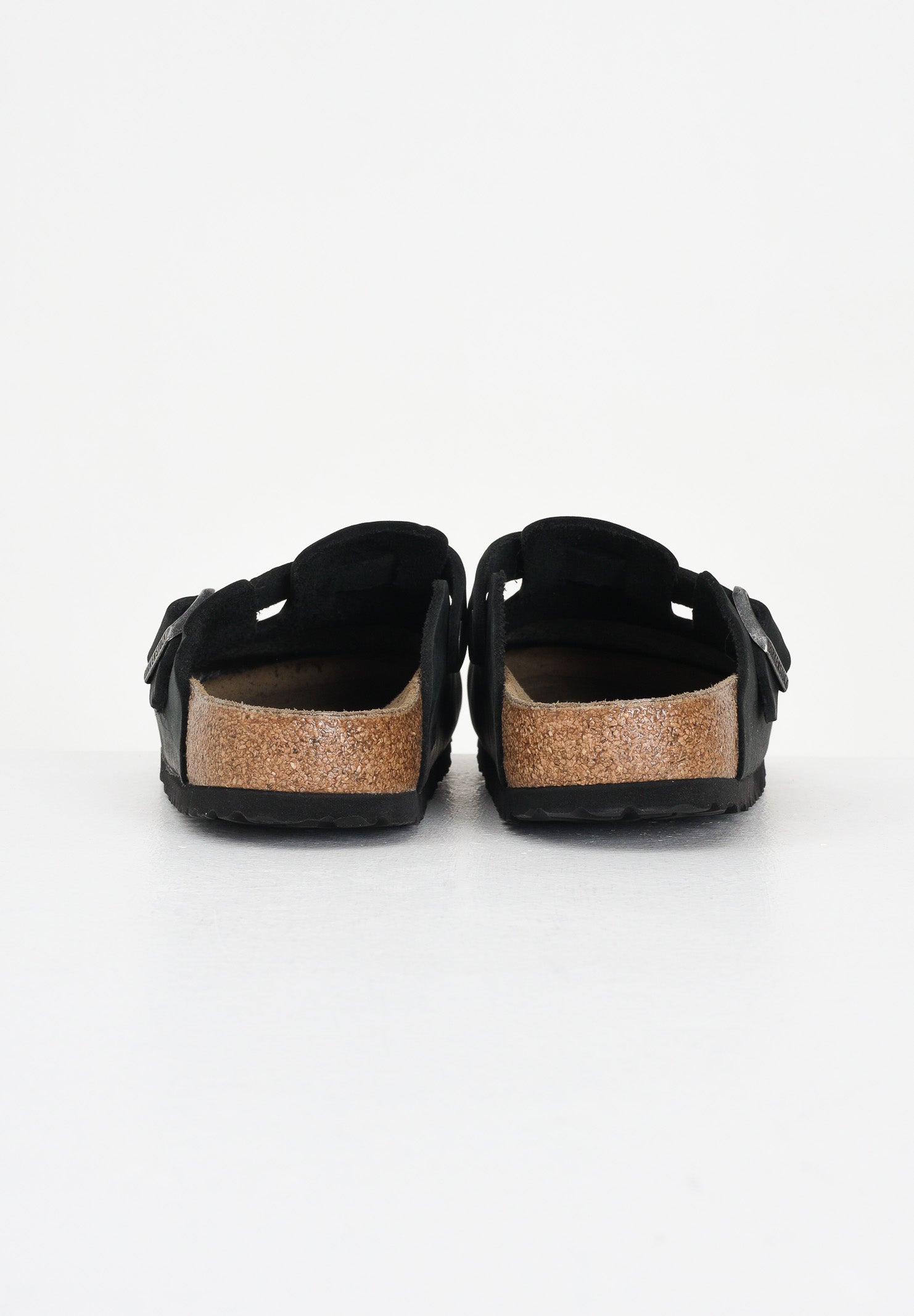 BIRKENSTOCK Ciabatte Boston nere per uomo e donna 059463 . BIRKENSTOCK
