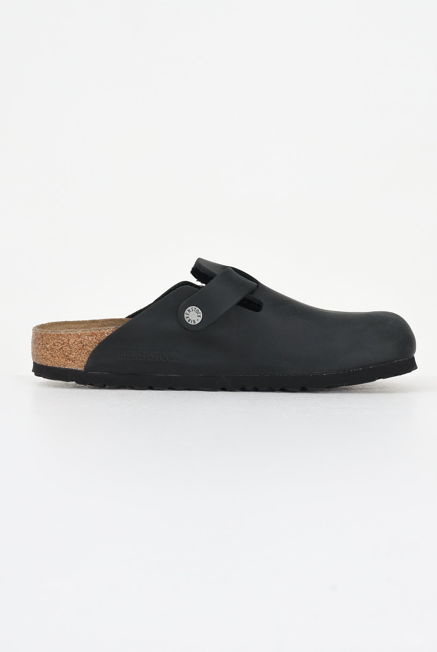 BIRKENSTOCK Ciabatte Boston nere per uomo e donna 059463 . BIRKENSTOCK