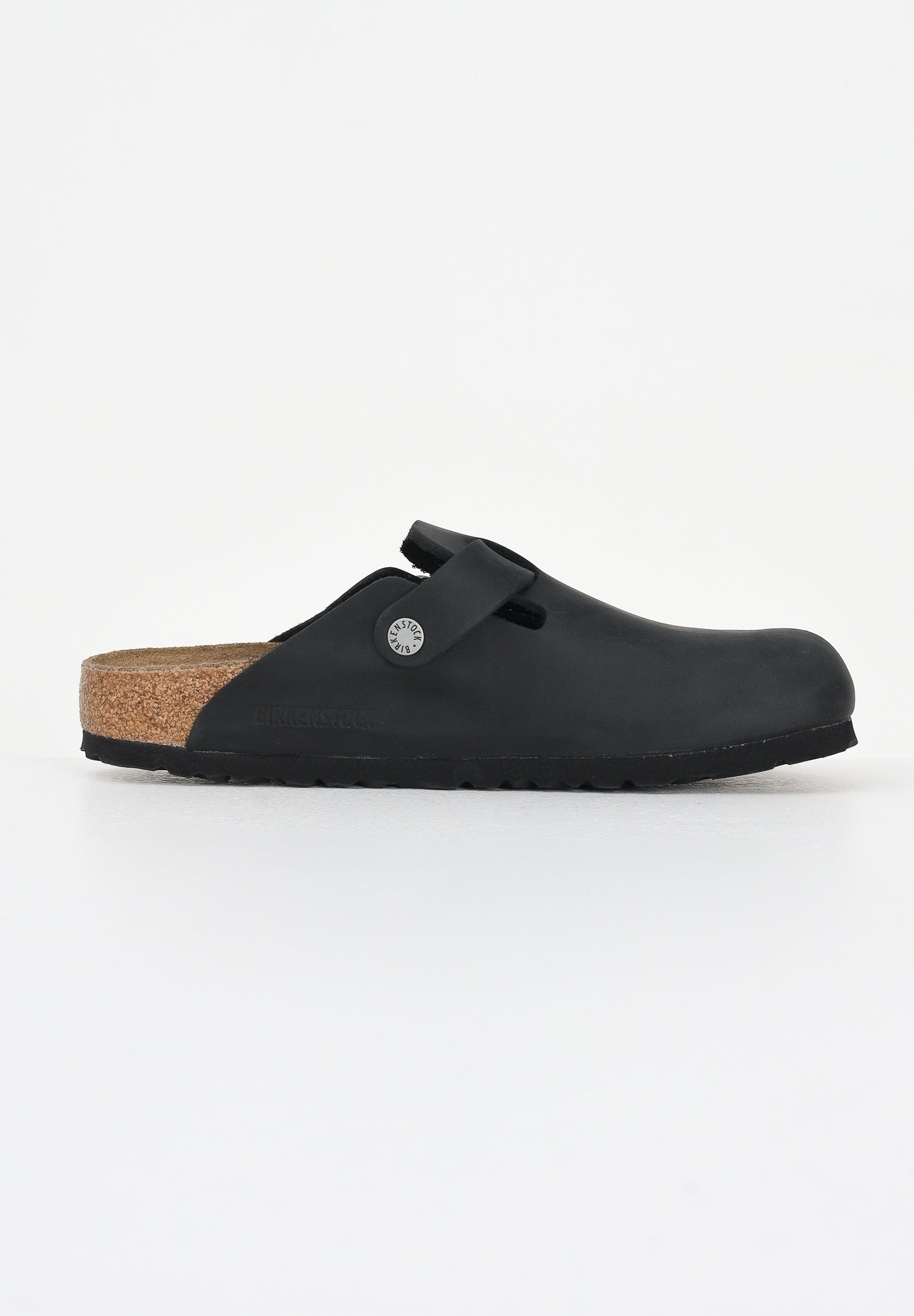 BIRKENSTOCK Ciabatte Boston nere per uomo e donna 059463 . BIRKENSTOCK